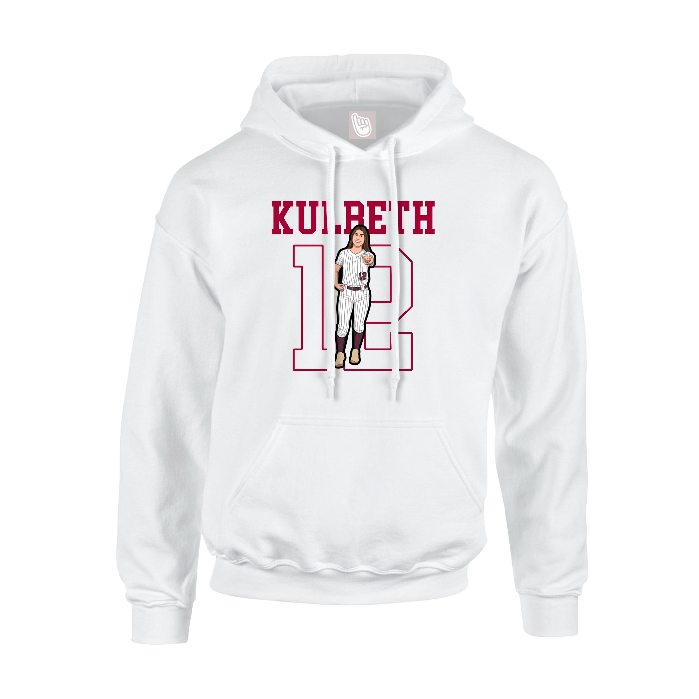 Youth Hoodie — Shirsey in White