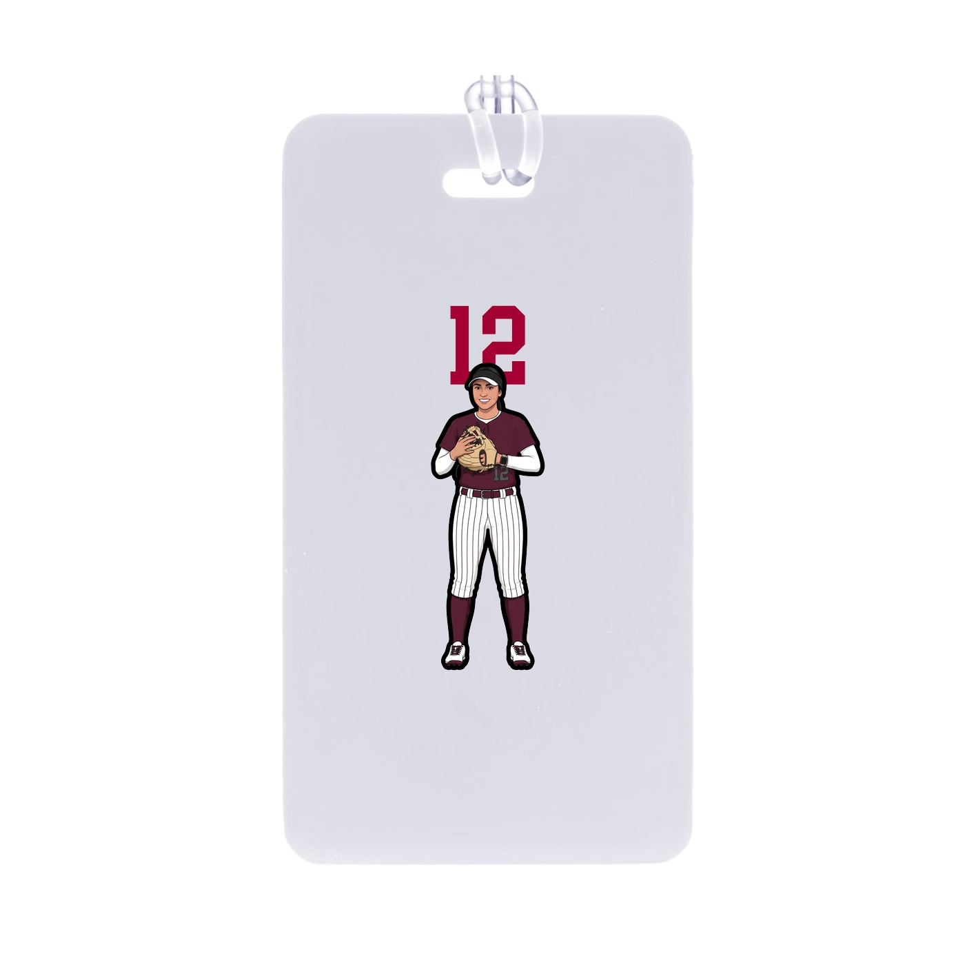 Bag Tag — Number Top in Classic