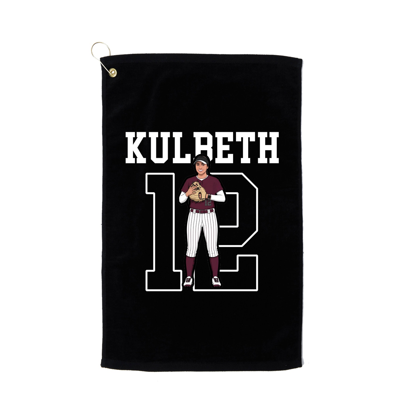 Golf Towel — Shirsey in Black
