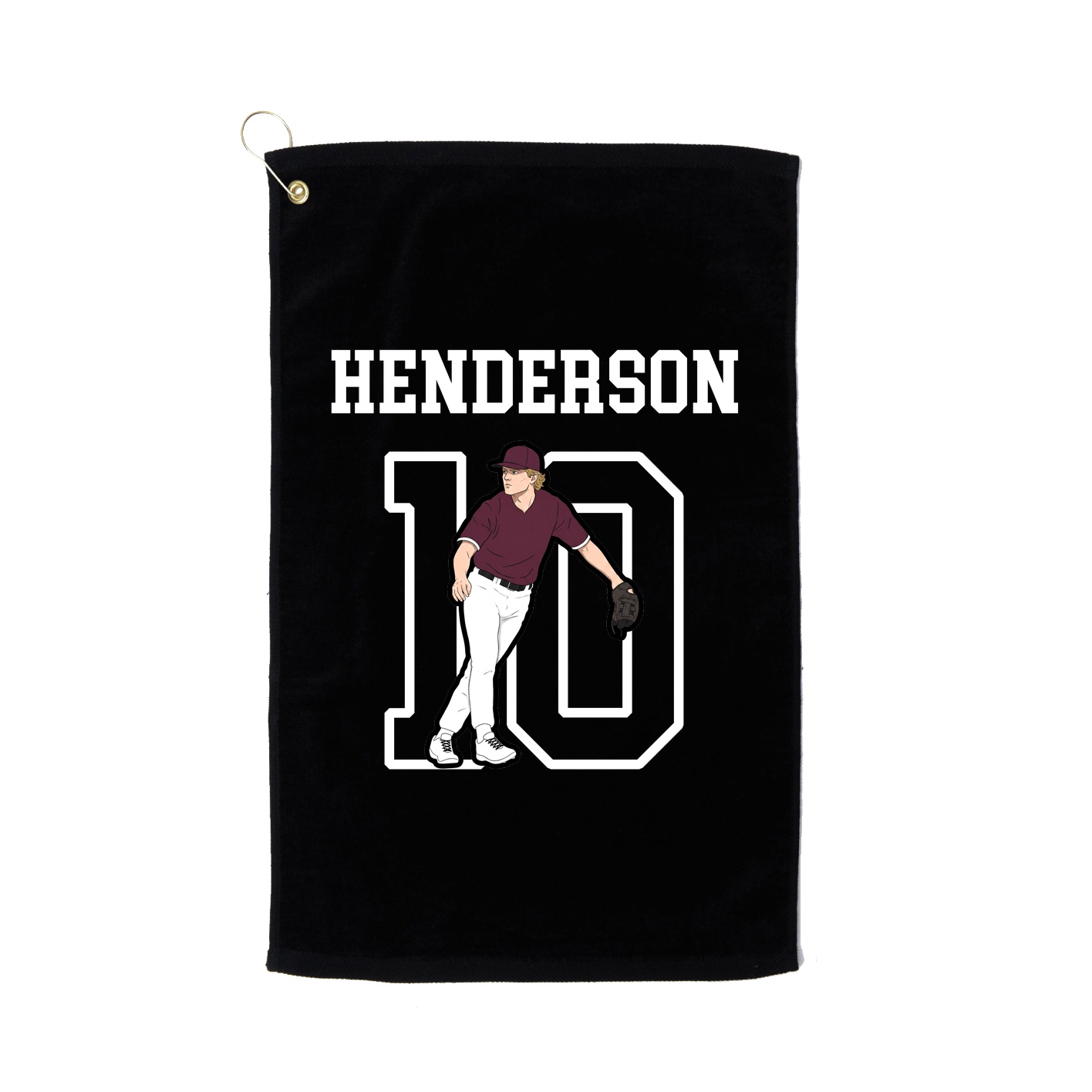 Golf Towel — Shirsey in Black