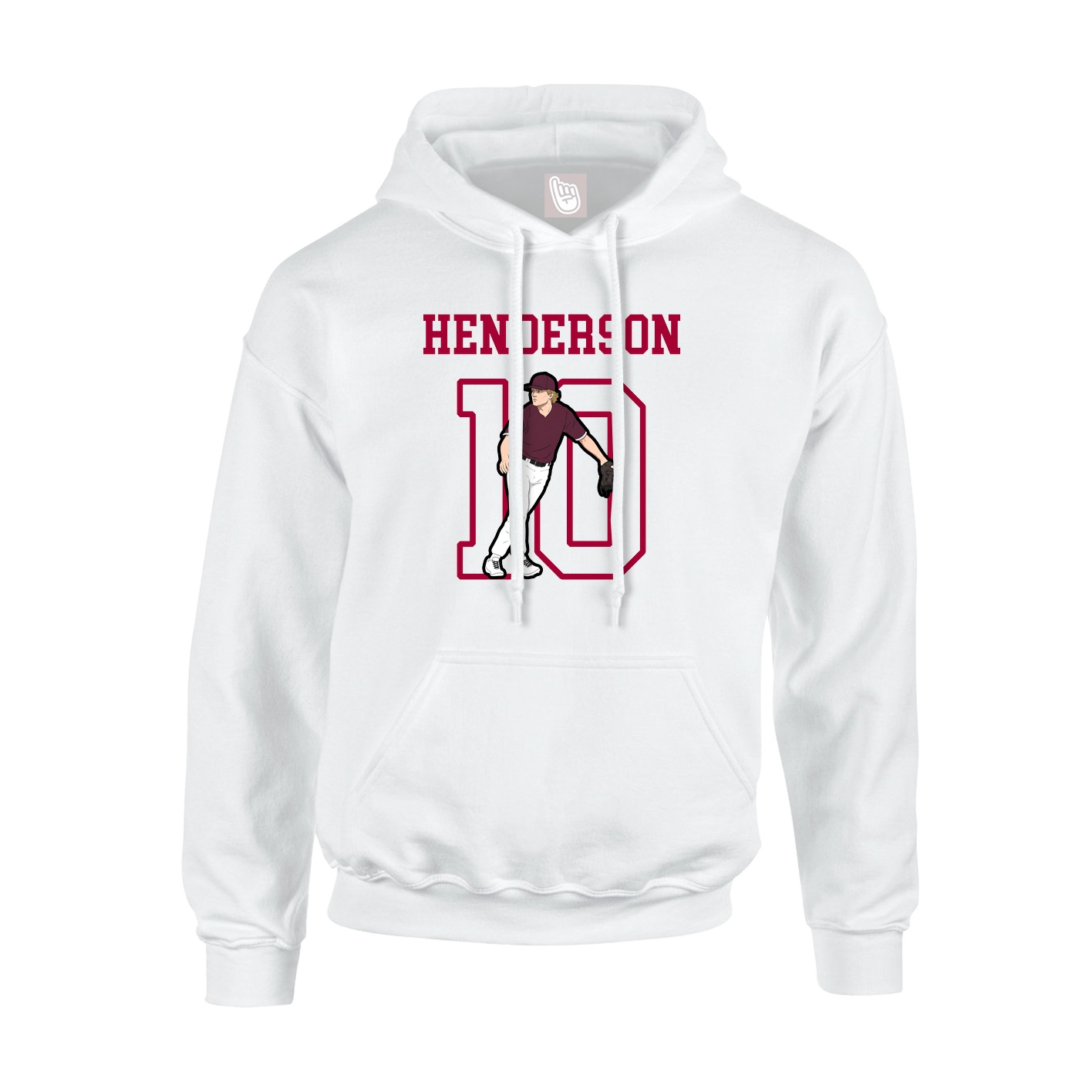 Hoodie — Shirsey in White