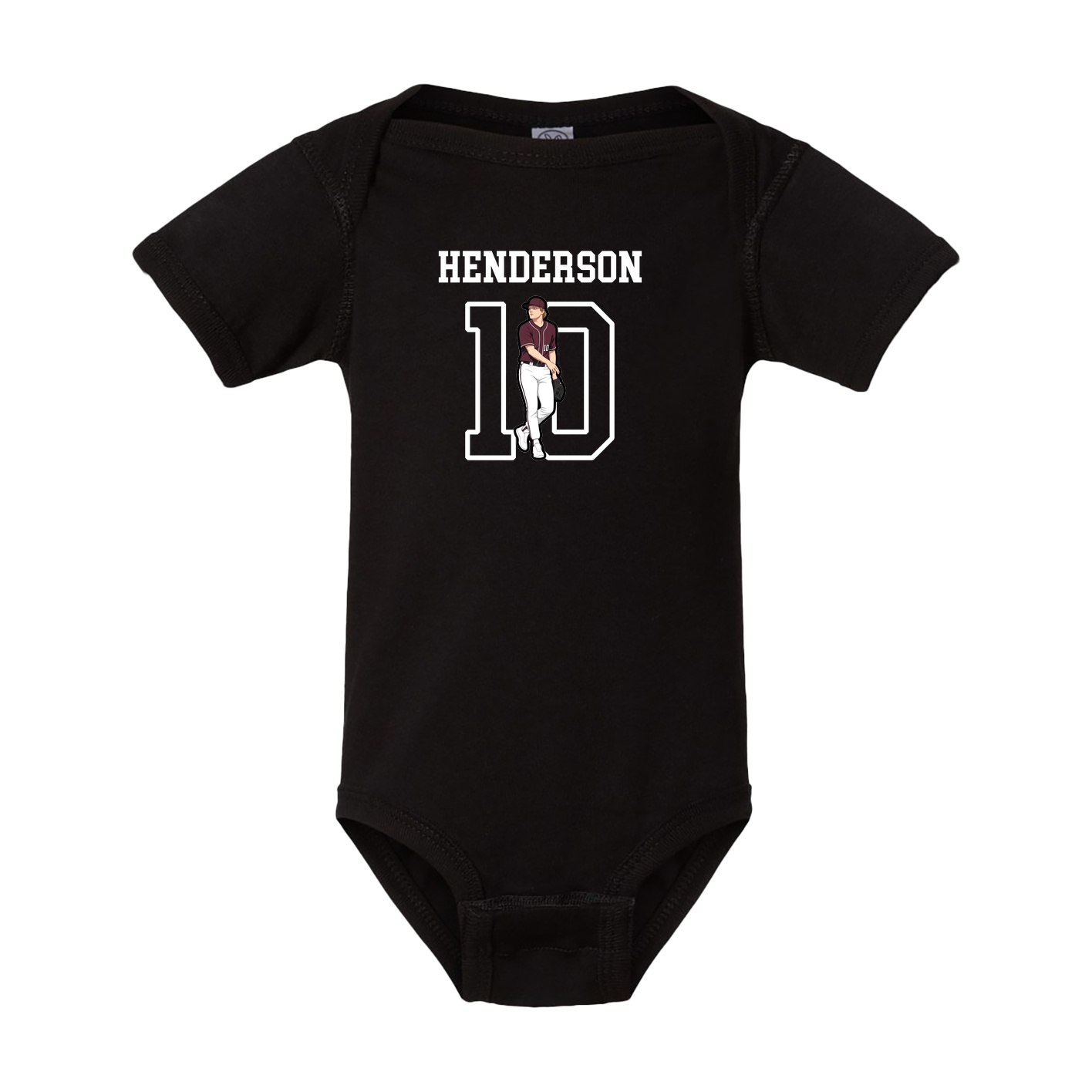 Baby Onesie — Shirsey in Black