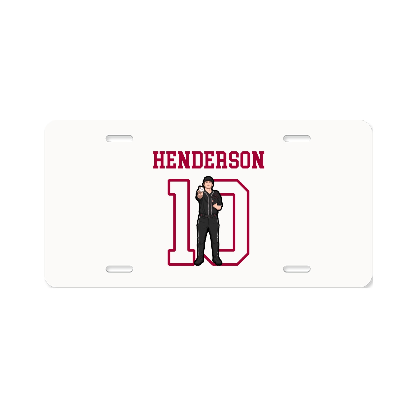 Aluminum License Plate