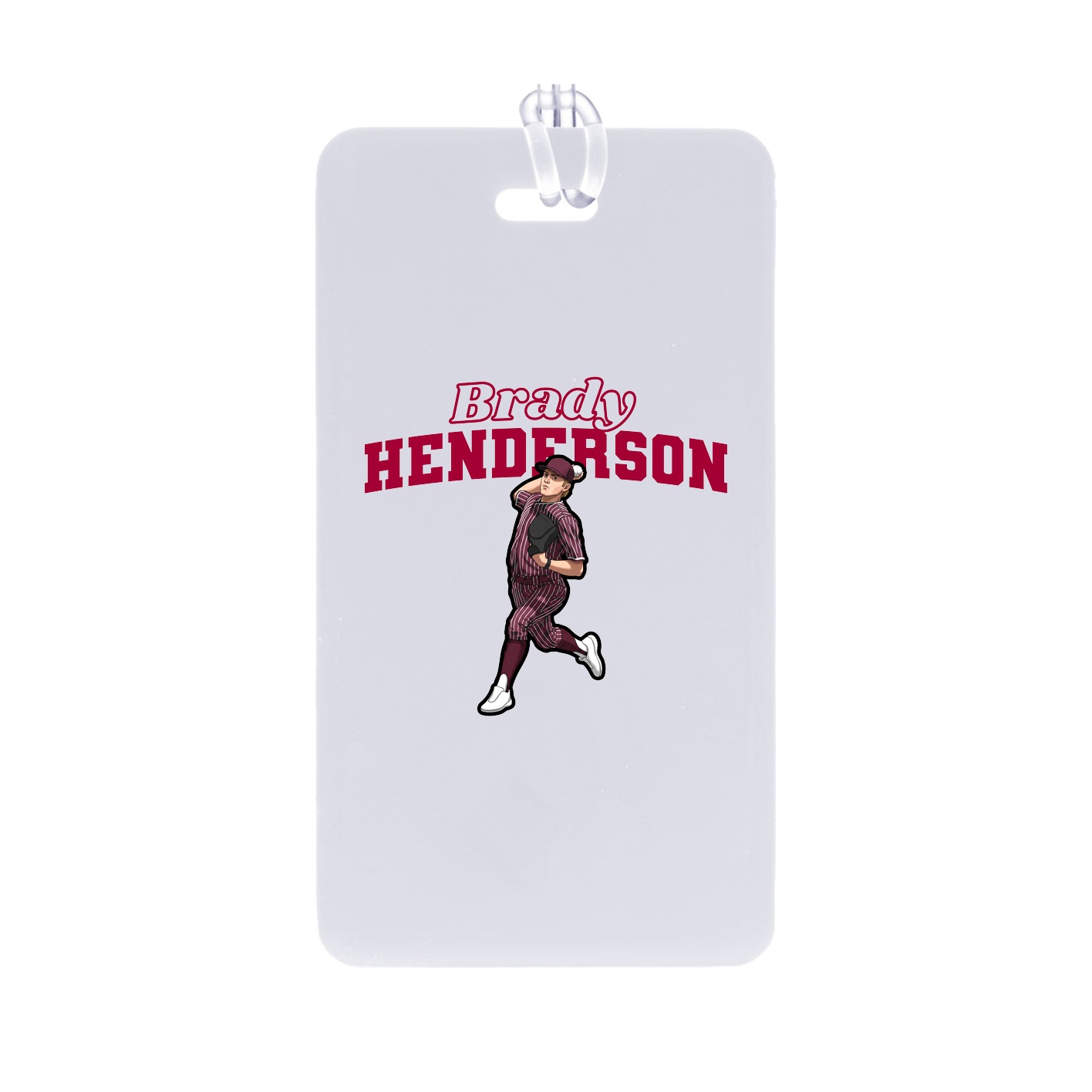 Bag Tag — Name Arch in Classic