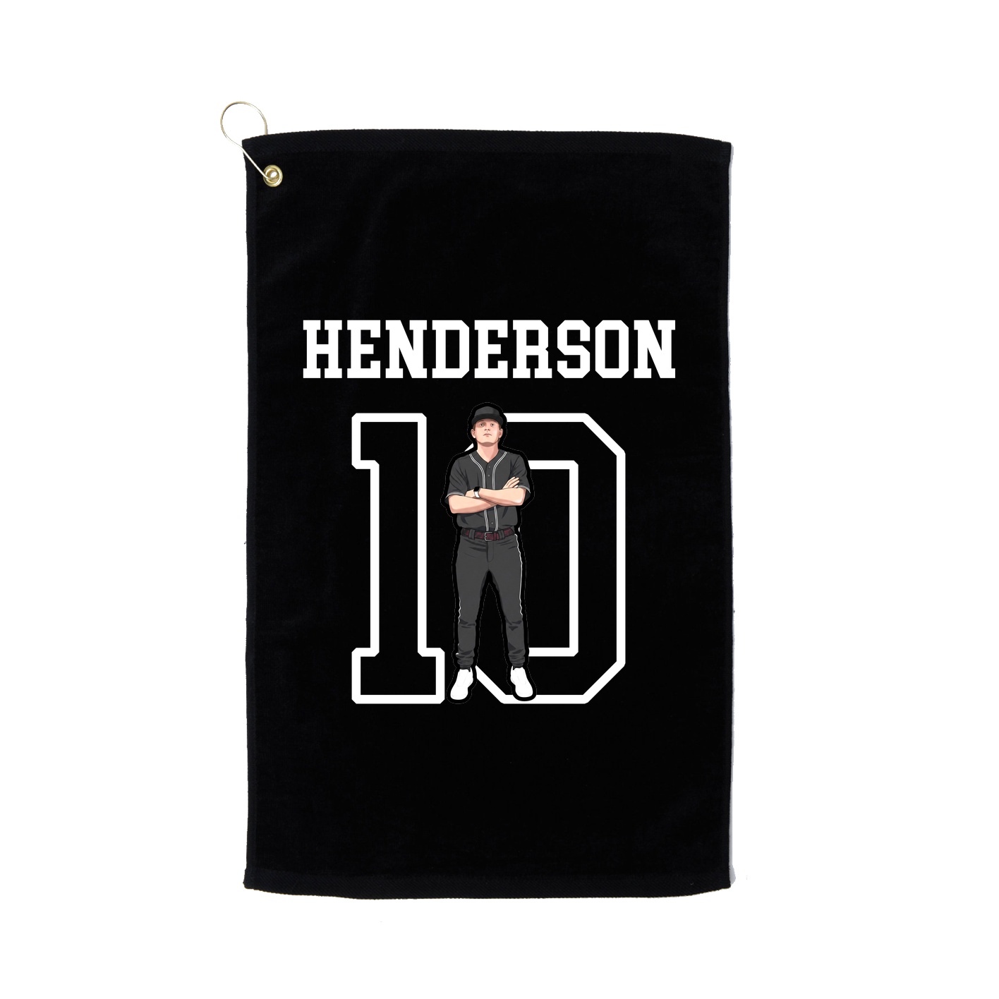 Golf Towel — Shirsey in Black
