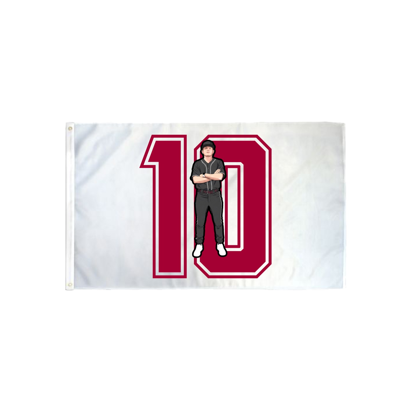 3x5 Flag — Number in Classic