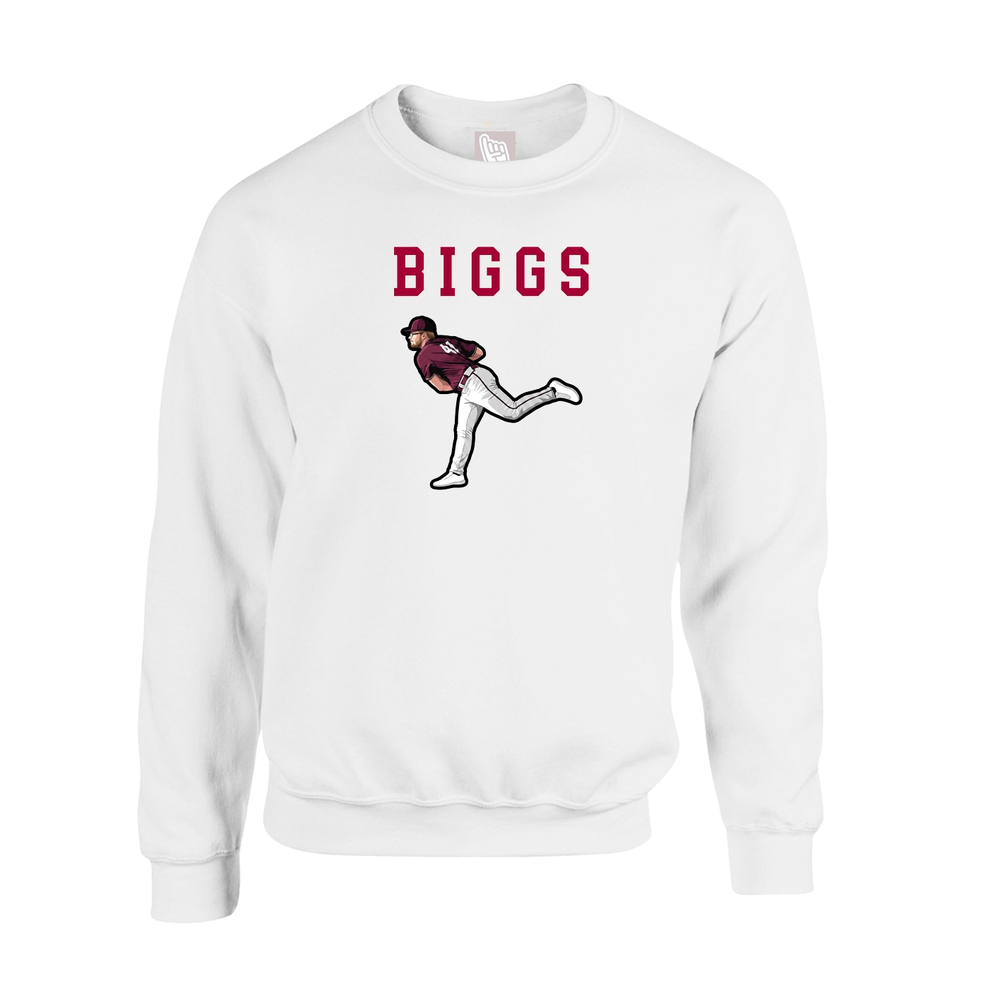 Fleece Crew — Shirsey in White