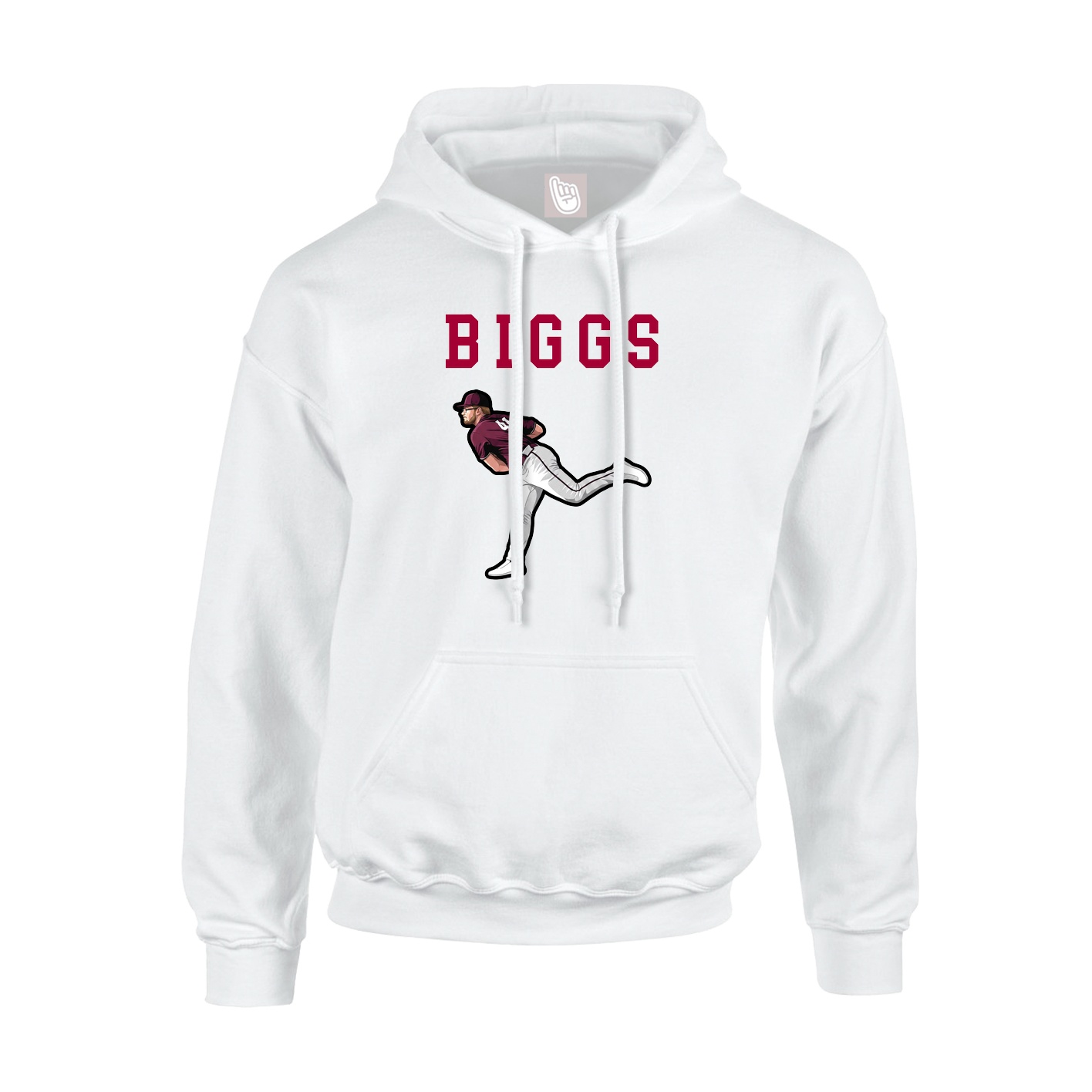 Youth Hoodie — Shirsey in White