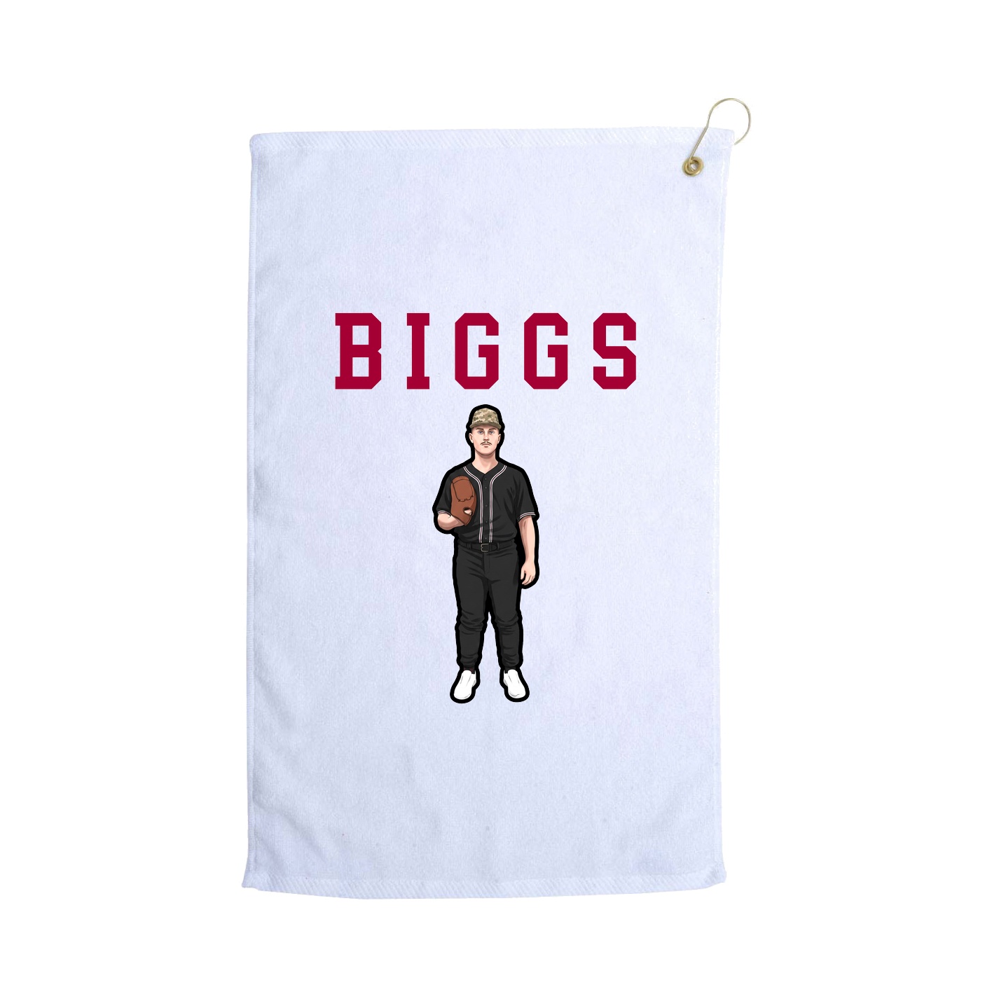 Golf Towel — Shirsey in White