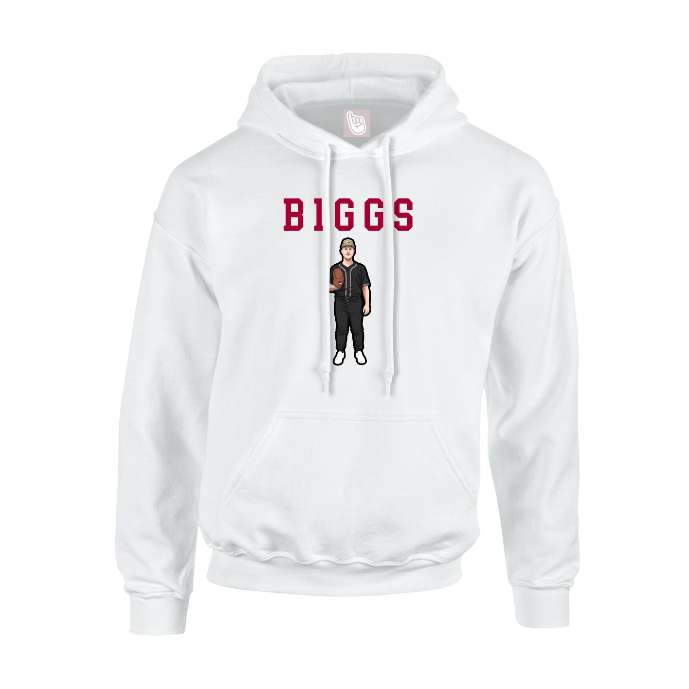 Youth Hoodie — Shirsey in White