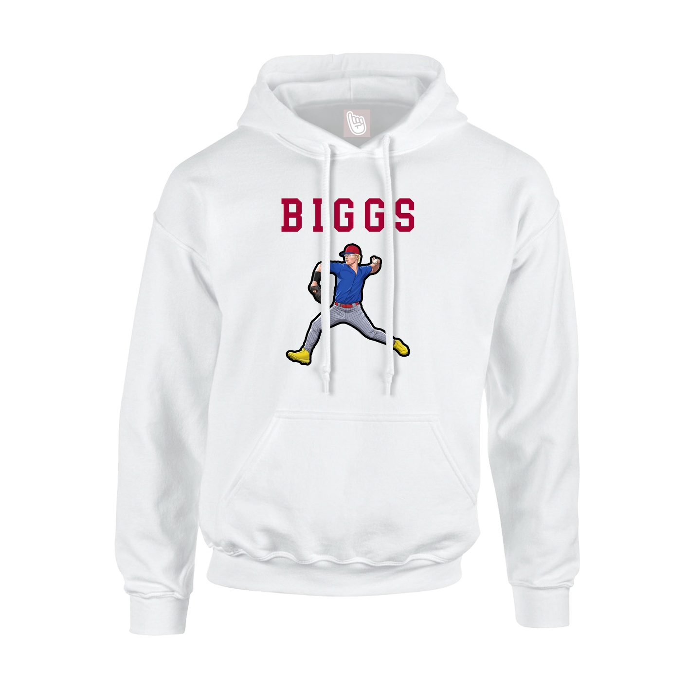 Hoodie — Shirsey in White