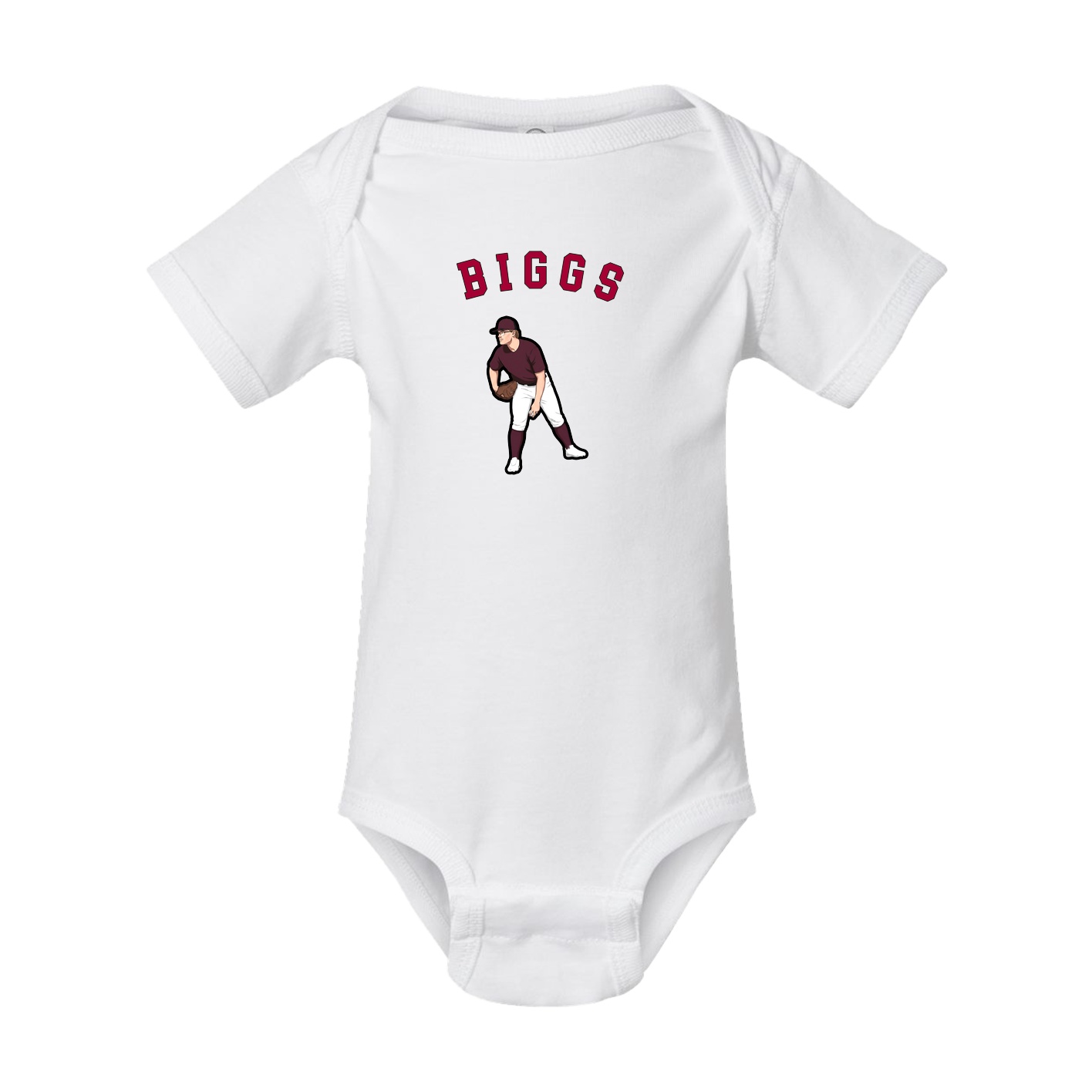 Baby Onesie — Shirsey Arch in White