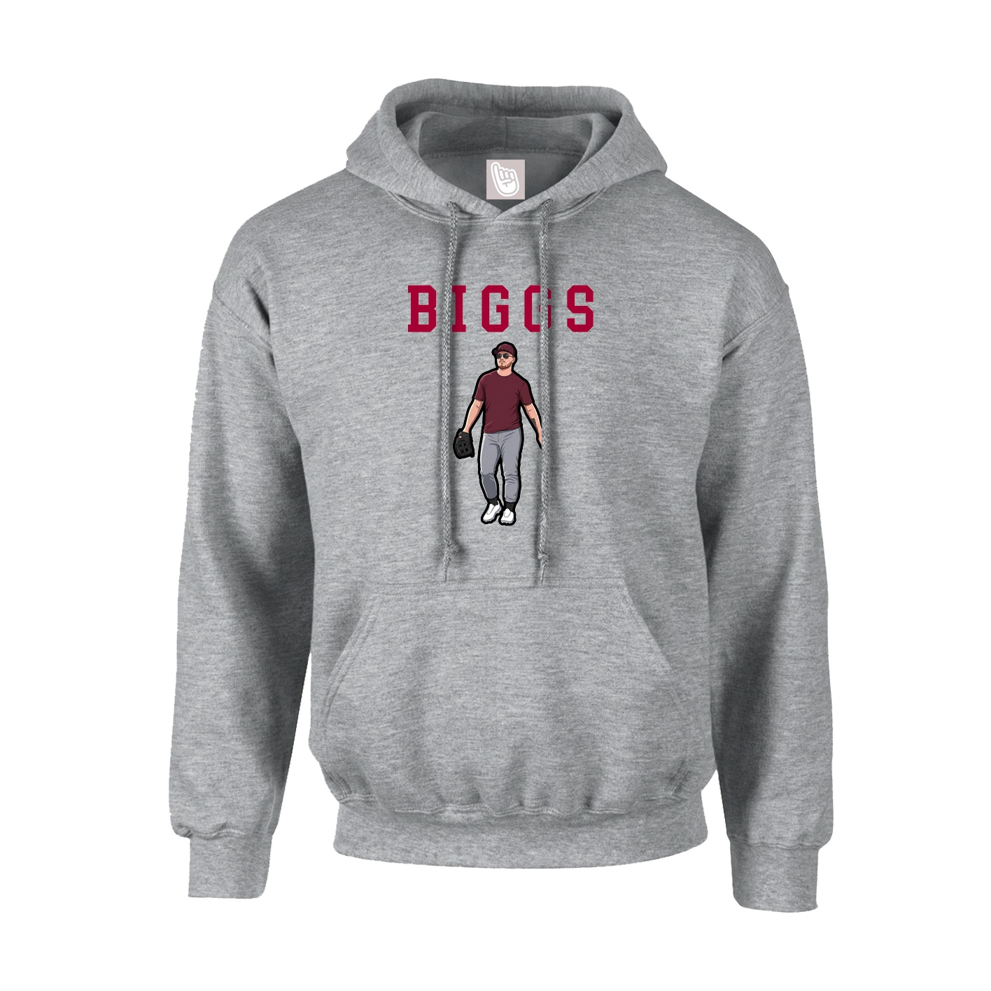 Hoodie — Shirsey in Grey
