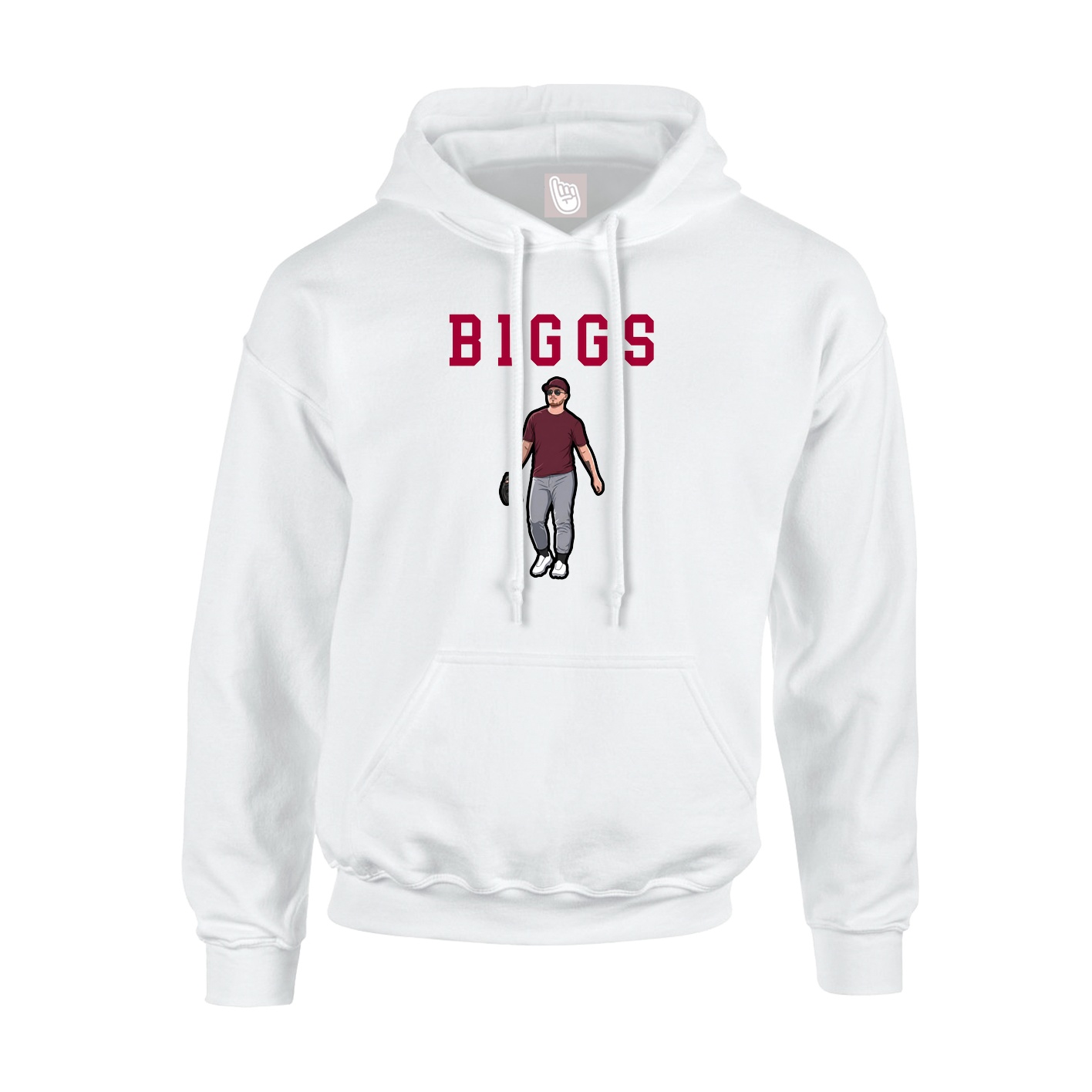 Youth Hoodie — Shirsey in White