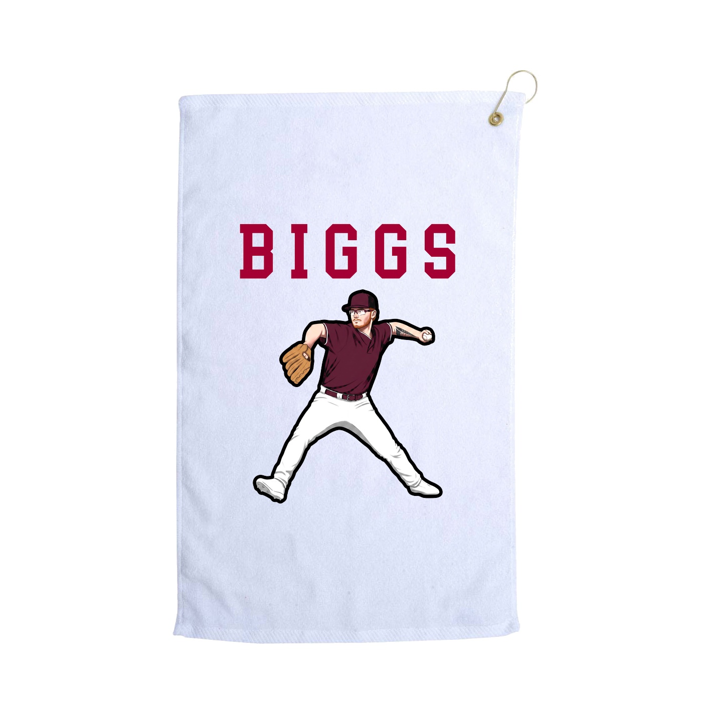 Golf Towel — Shirsey in White