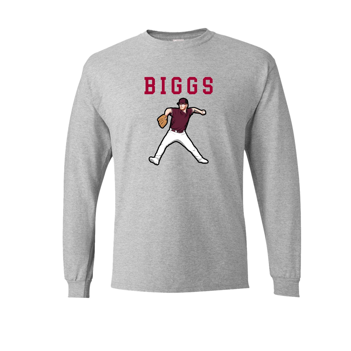 Long Sleeve Tee — Shirsey in Grey