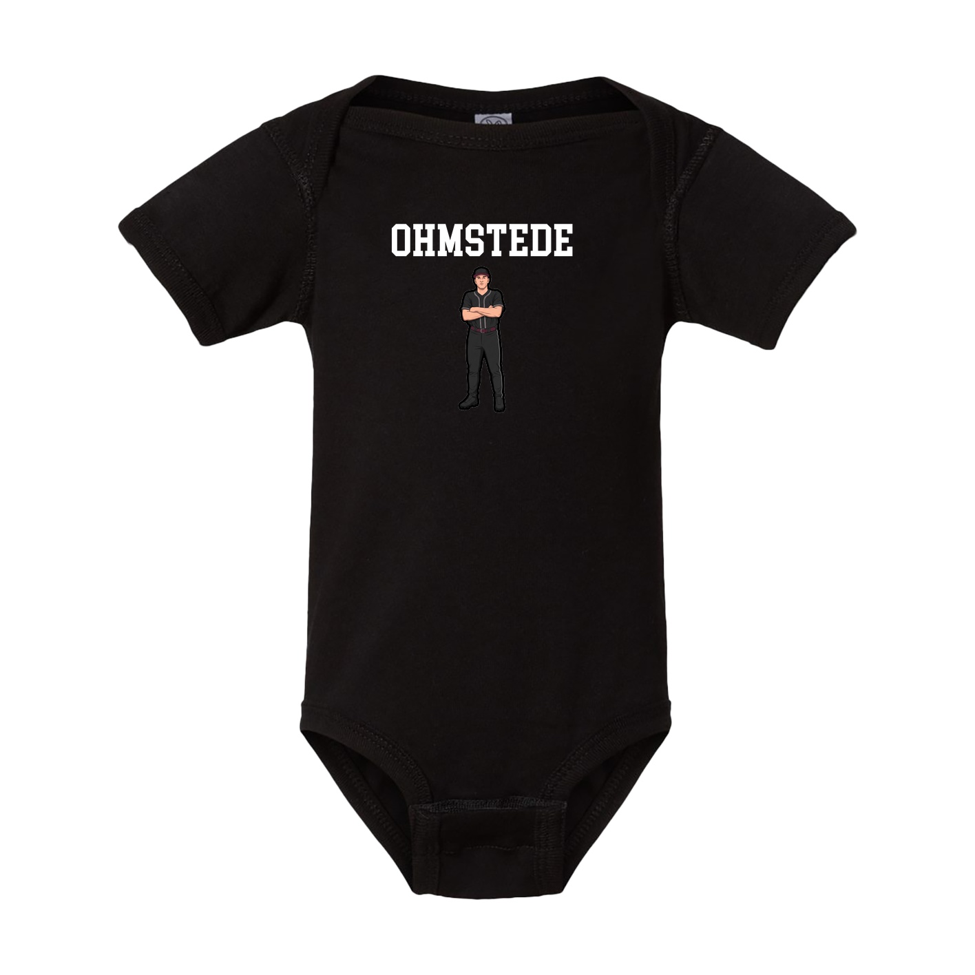 Baby Onesie — Shirsey in Black