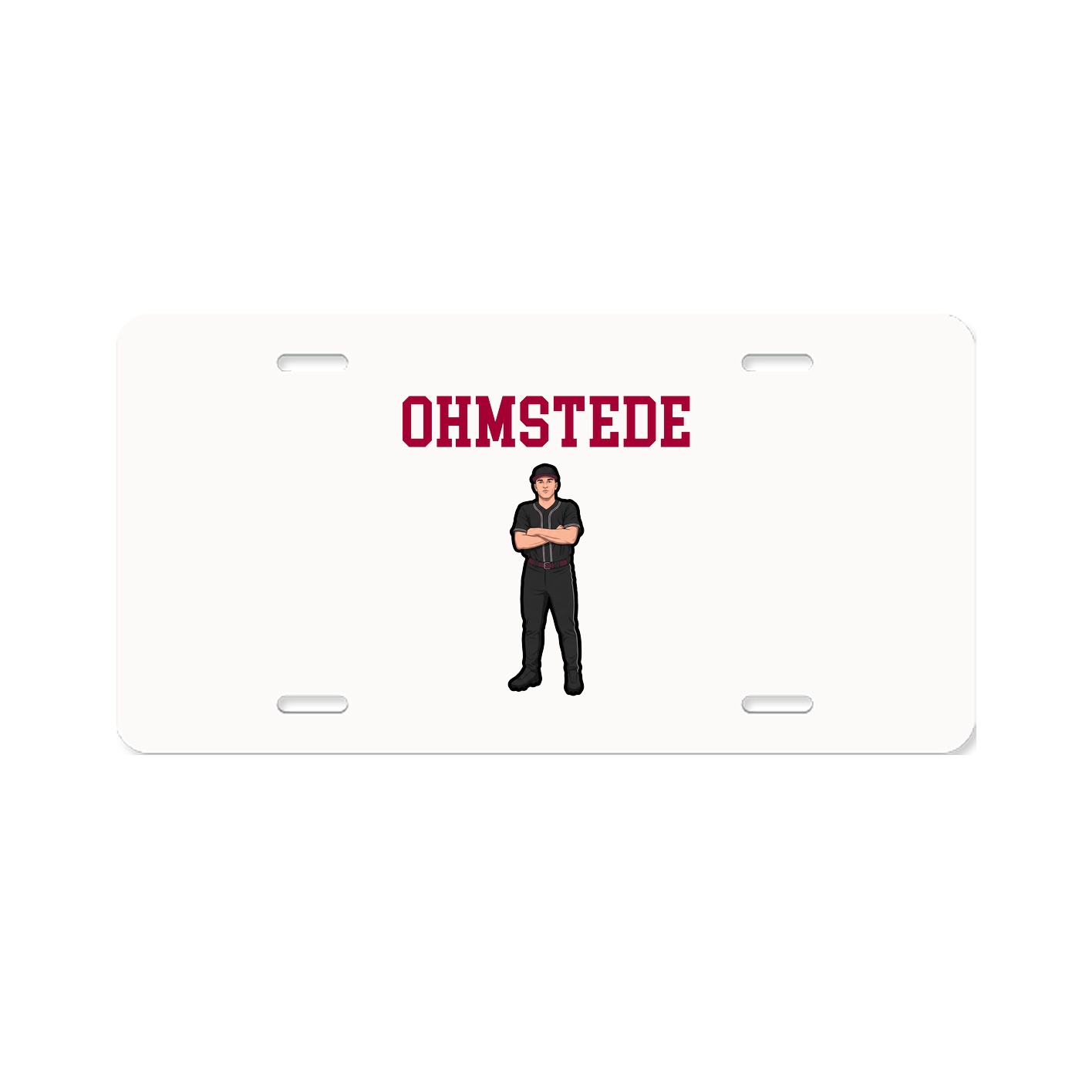 License Plate — Shirsey in Classic