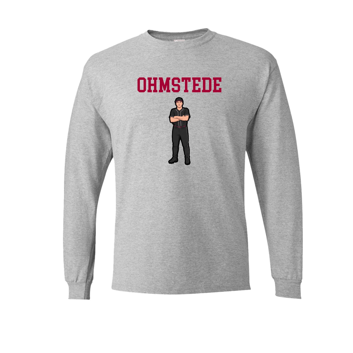 Long Sleeve Tee — Shirsey in Grey