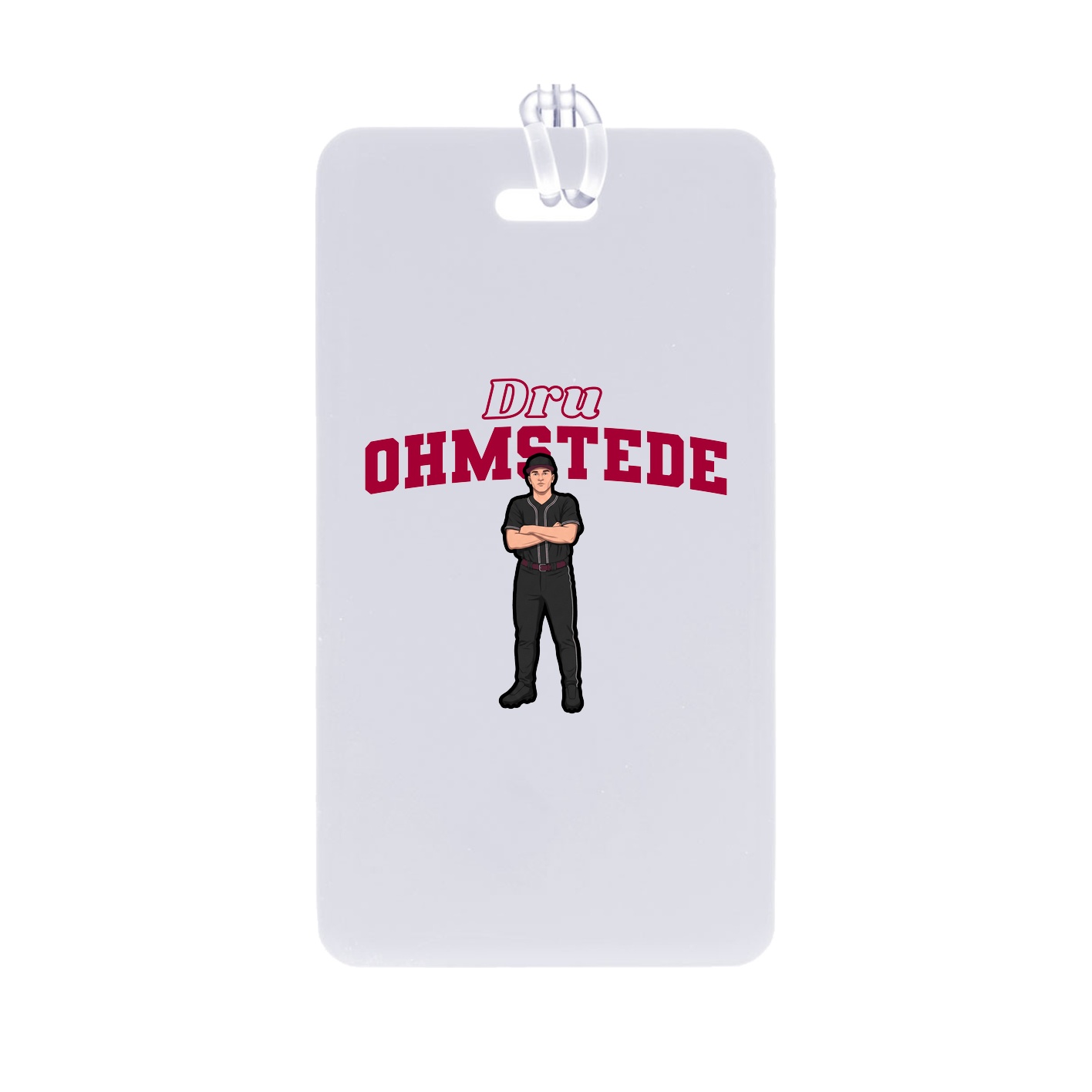 Bag Tag — Name Arch in Classic