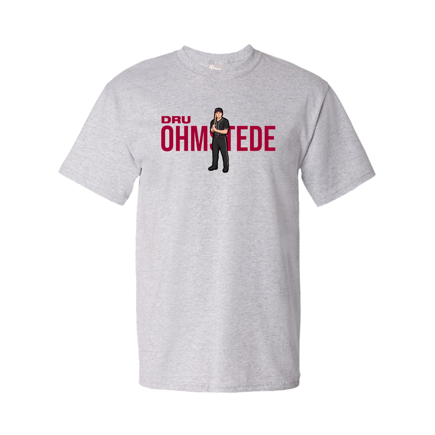 Youth Tee — Player Name in Grey