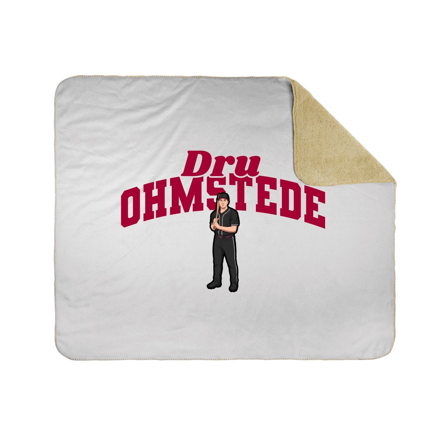 Throw Blanket — Signature Arch in White