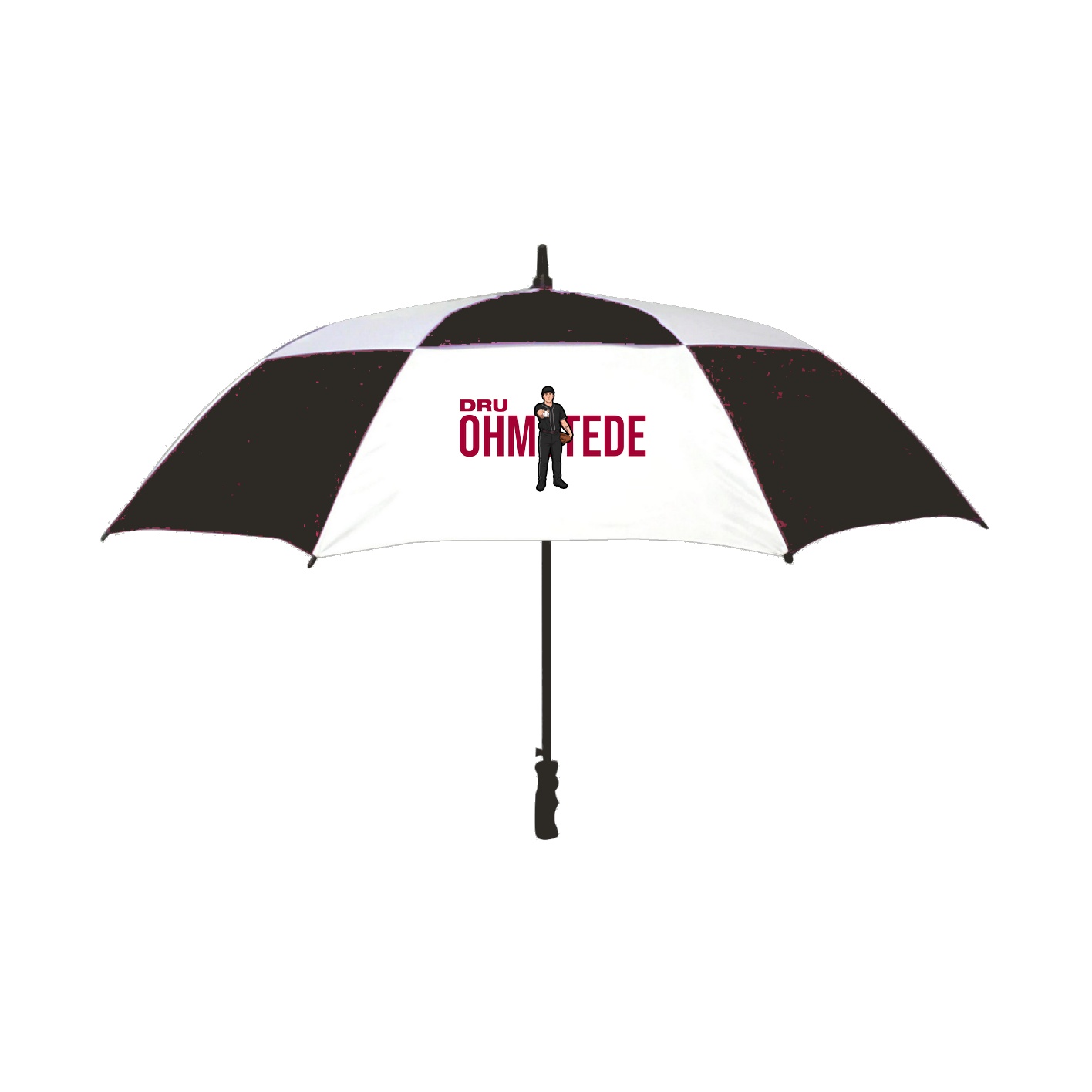 Golf Umbrella — Player Name in Black