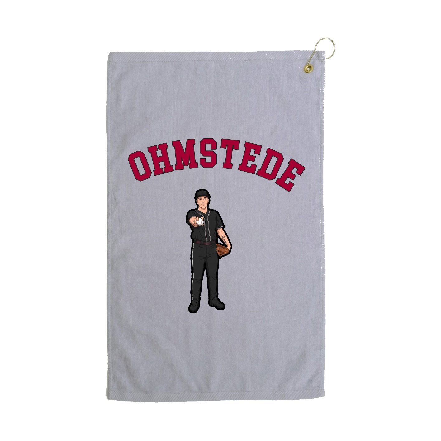 Golf Towel — Shirsey Arch in Grey