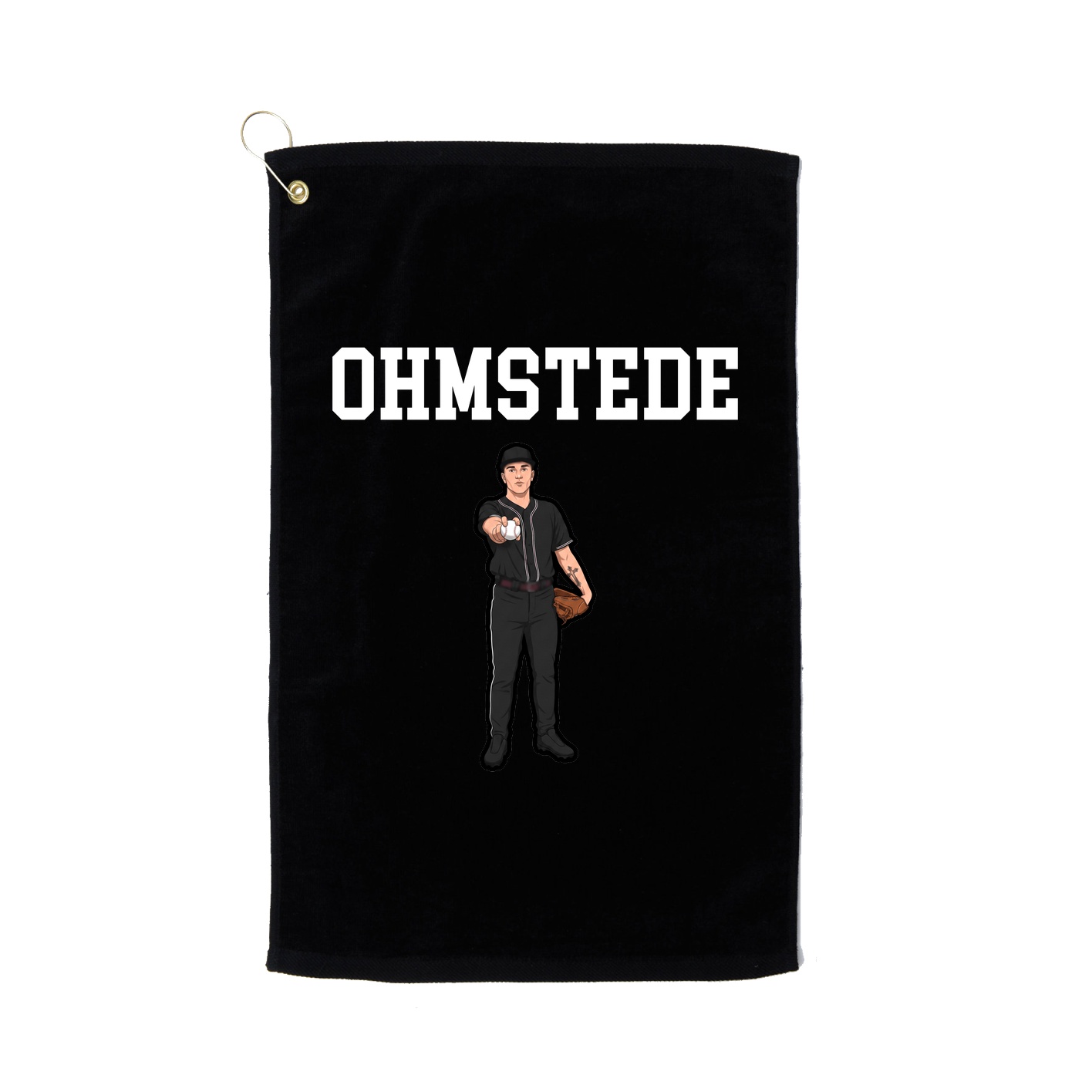 Golf Towel — Shirsey in Black