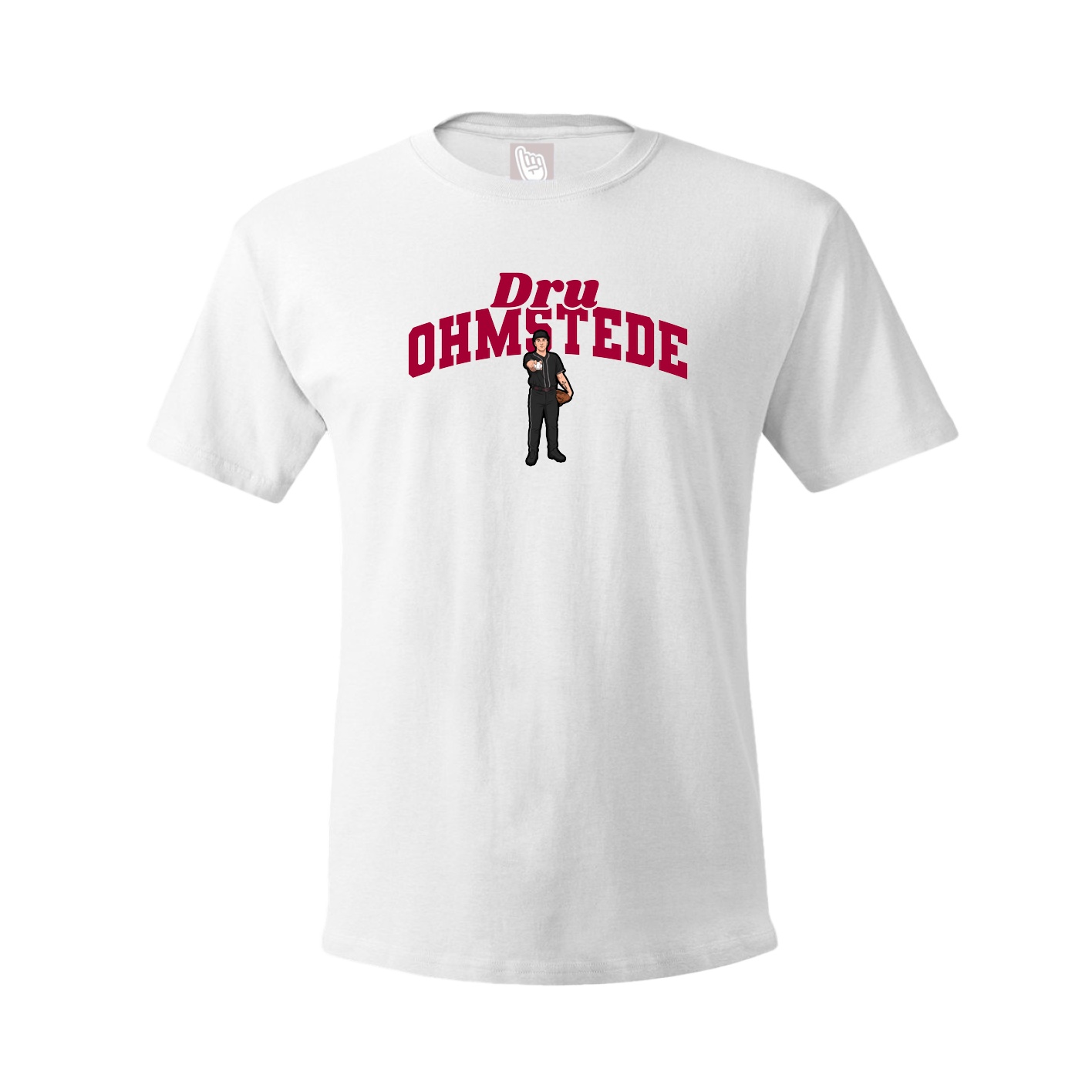 Youth Tee — Signature Arch in White
