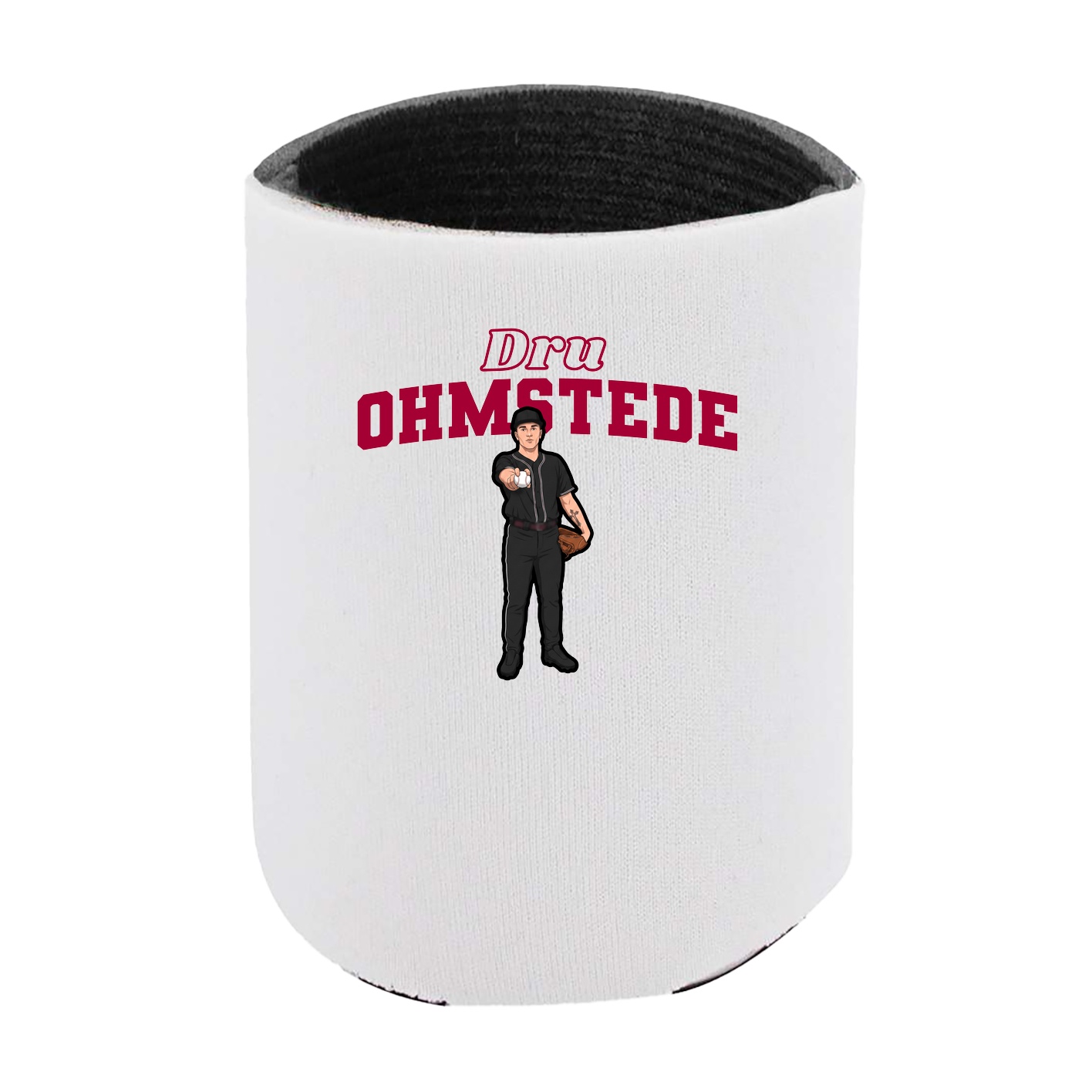 Can Holder — Name Arch in White