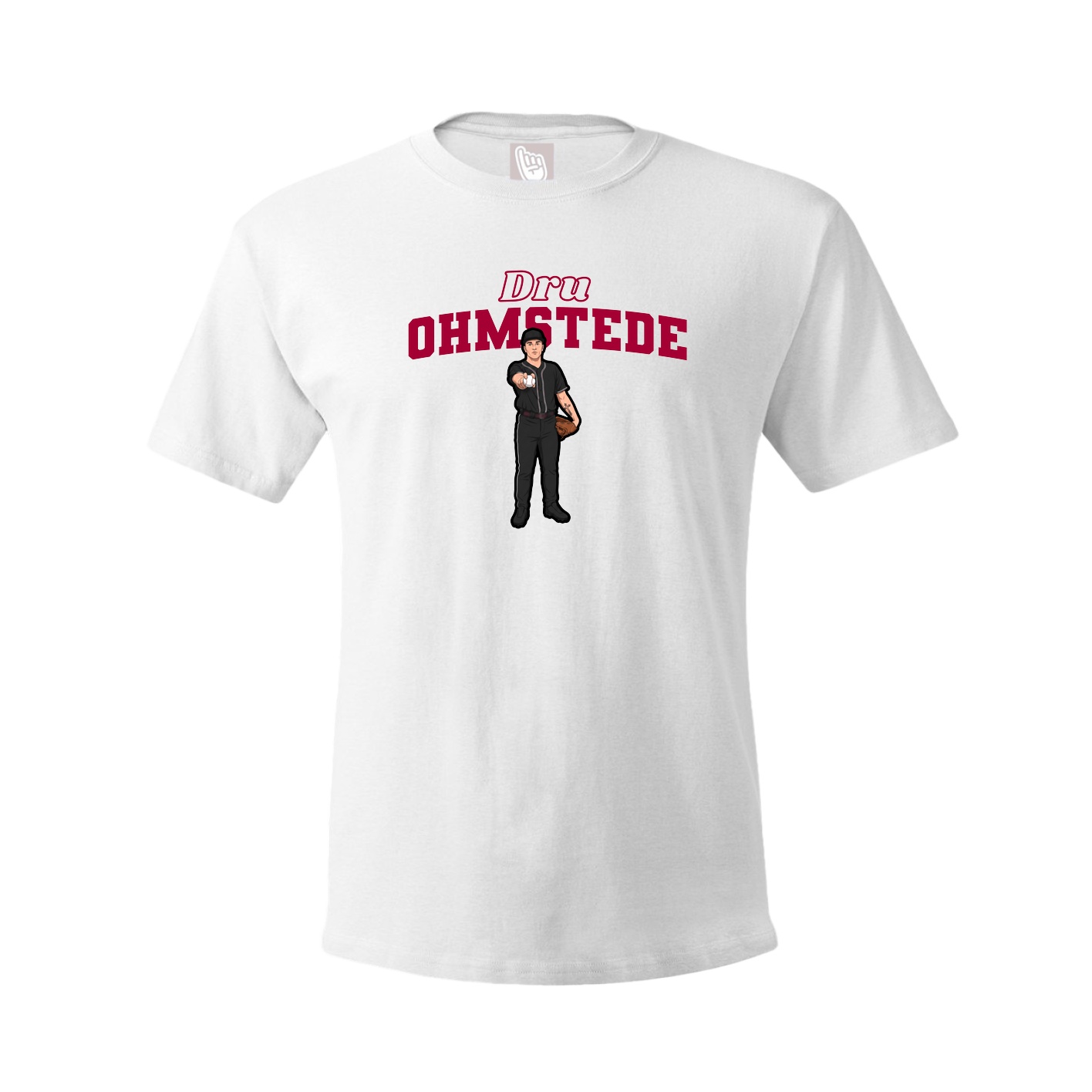 Tee — Name Arch in White