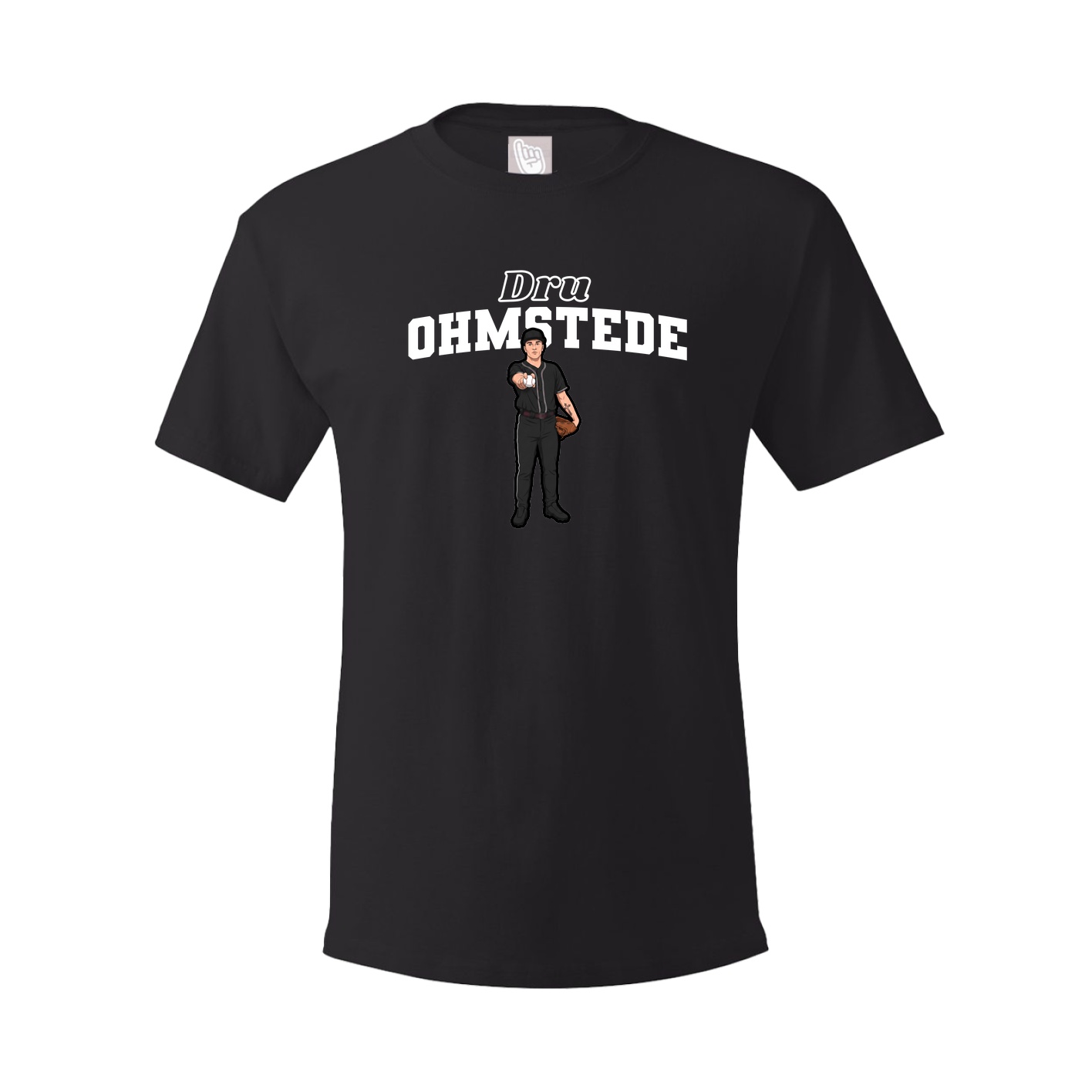Youth Tee — Name Arch in Black