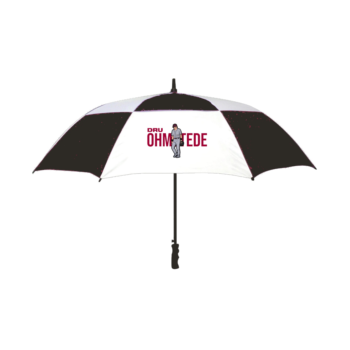 Golf Umbrella — Player Name in Black