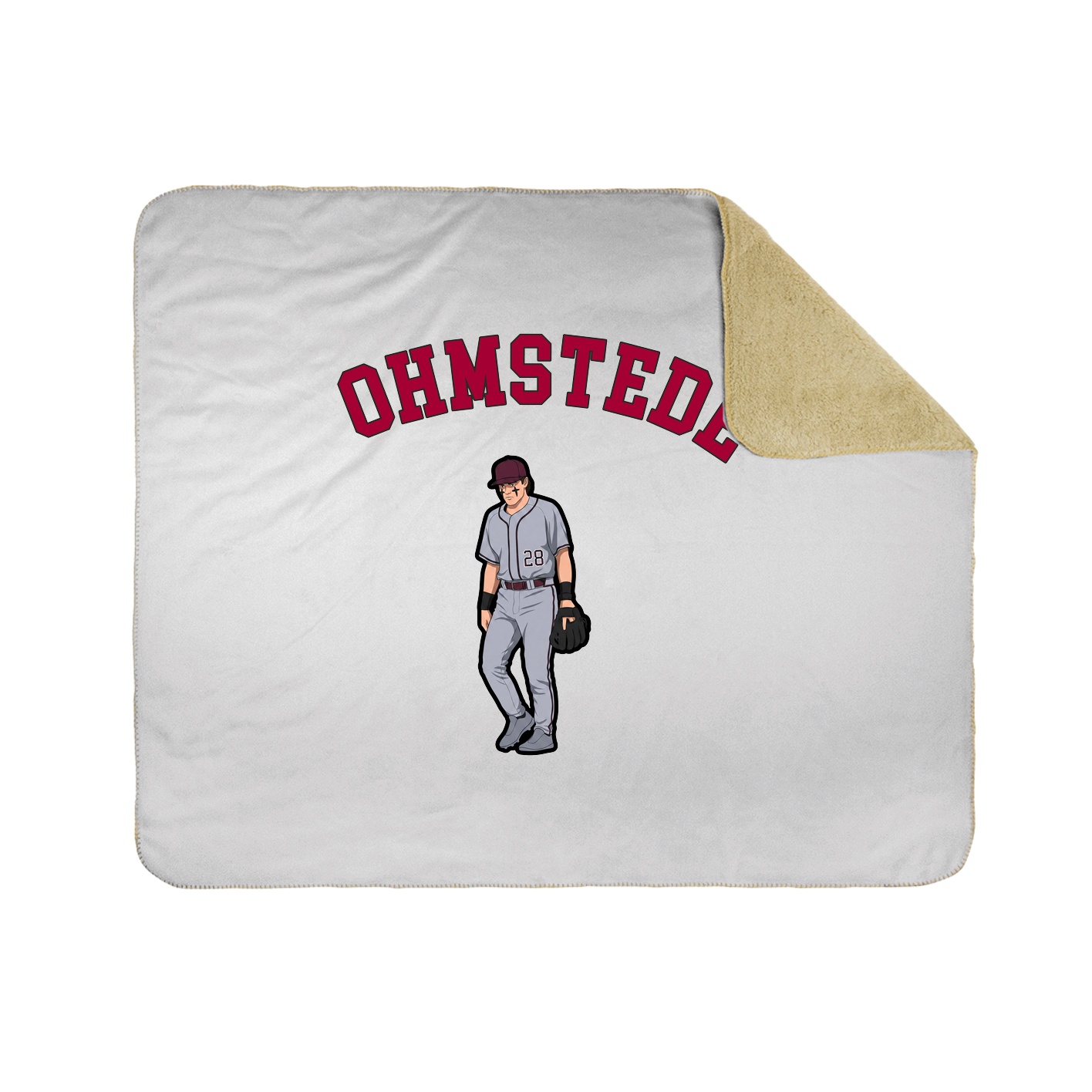 Throw Blanket — Shirsey Arch in White