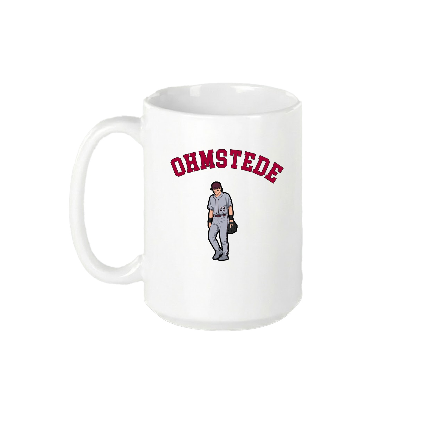 15oz Coffee Mug — Shirsey Arch in White