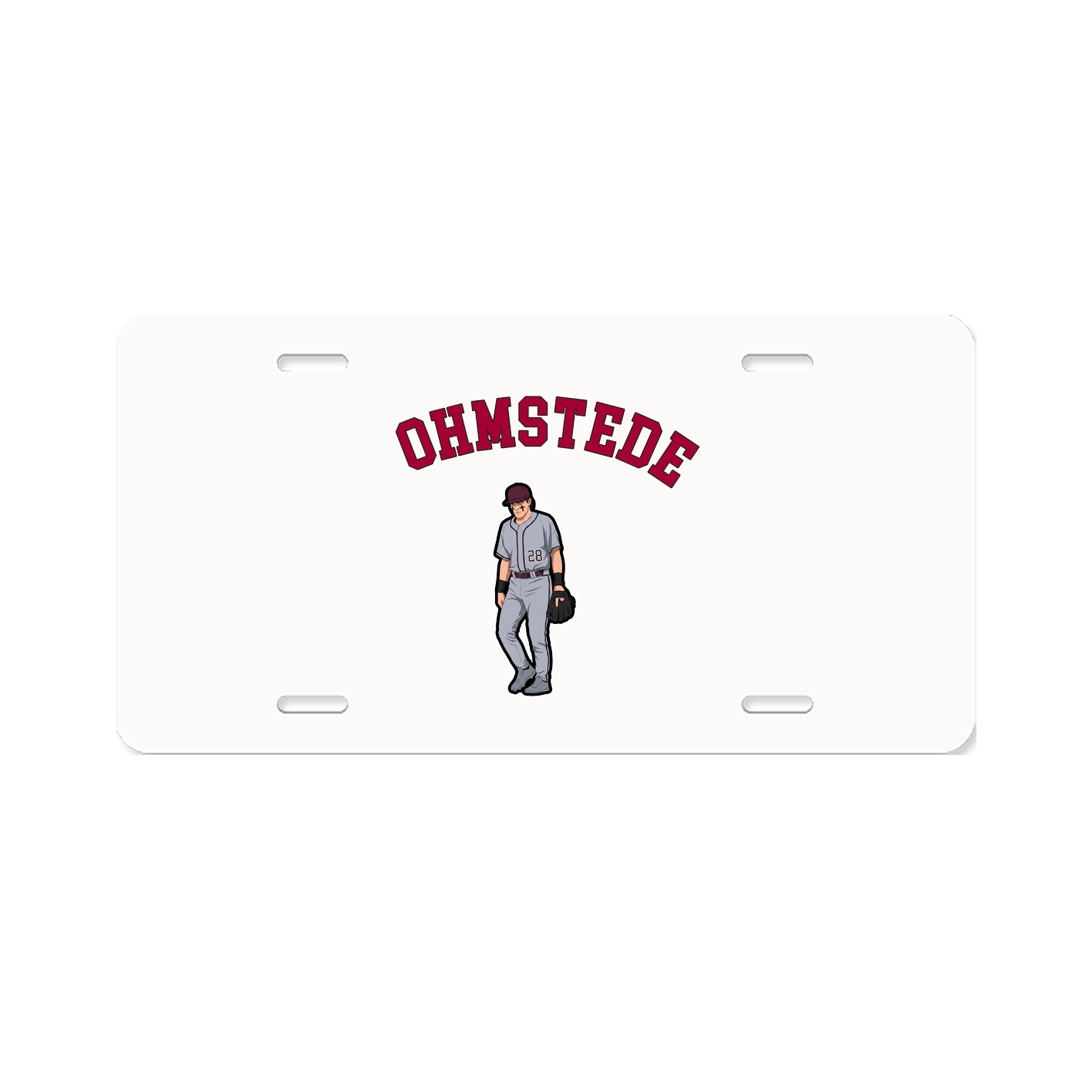 License Plate — Shirsey Arch in Classic