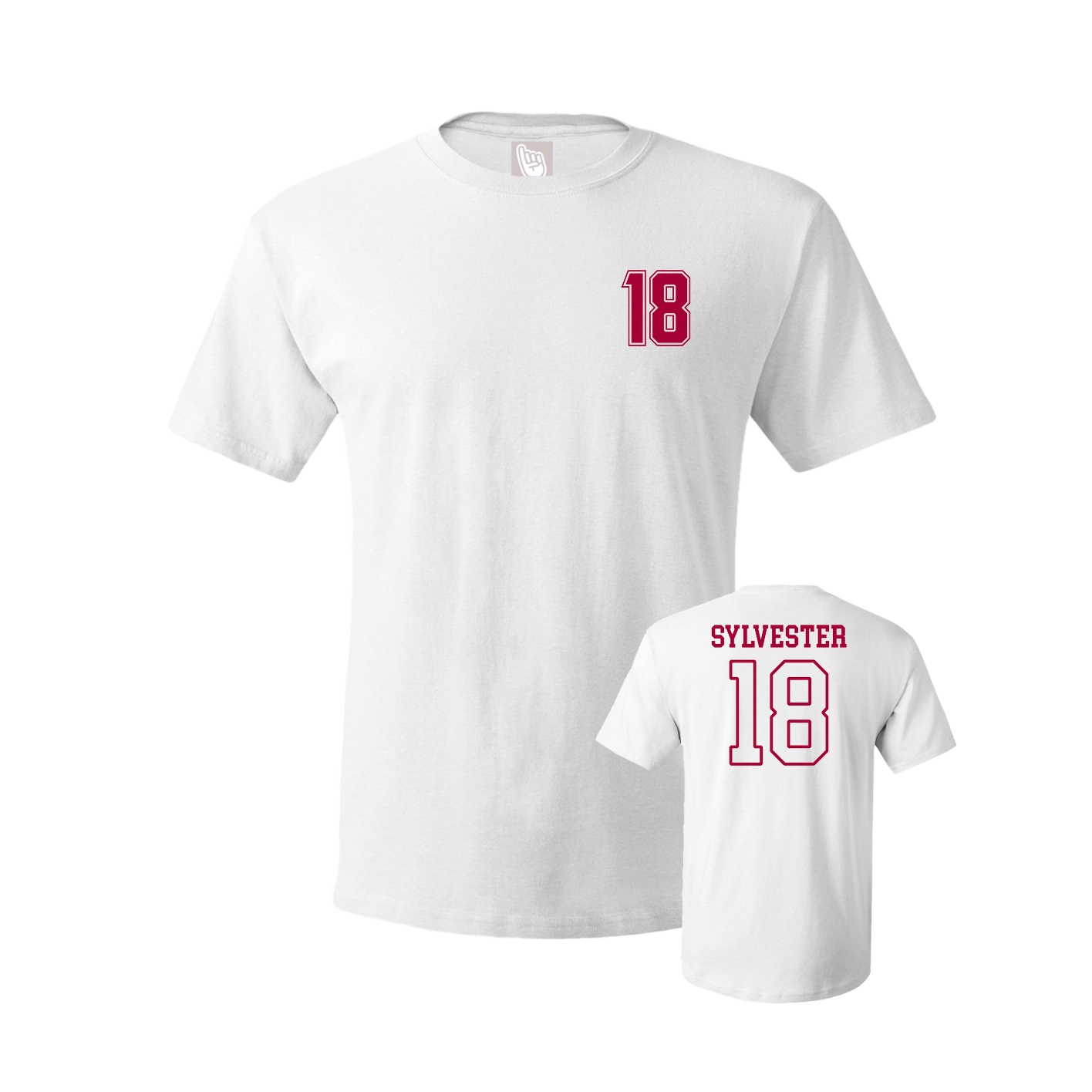 Tee — Chest Back in White