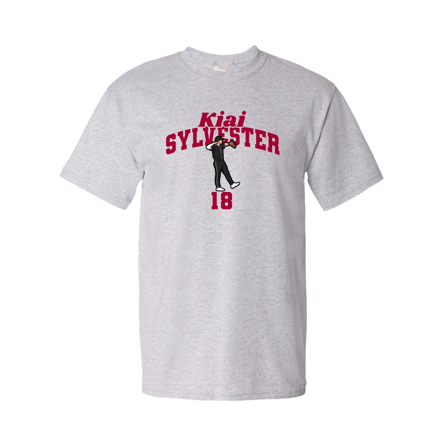 Youth Tee — Signature Arch in Grey