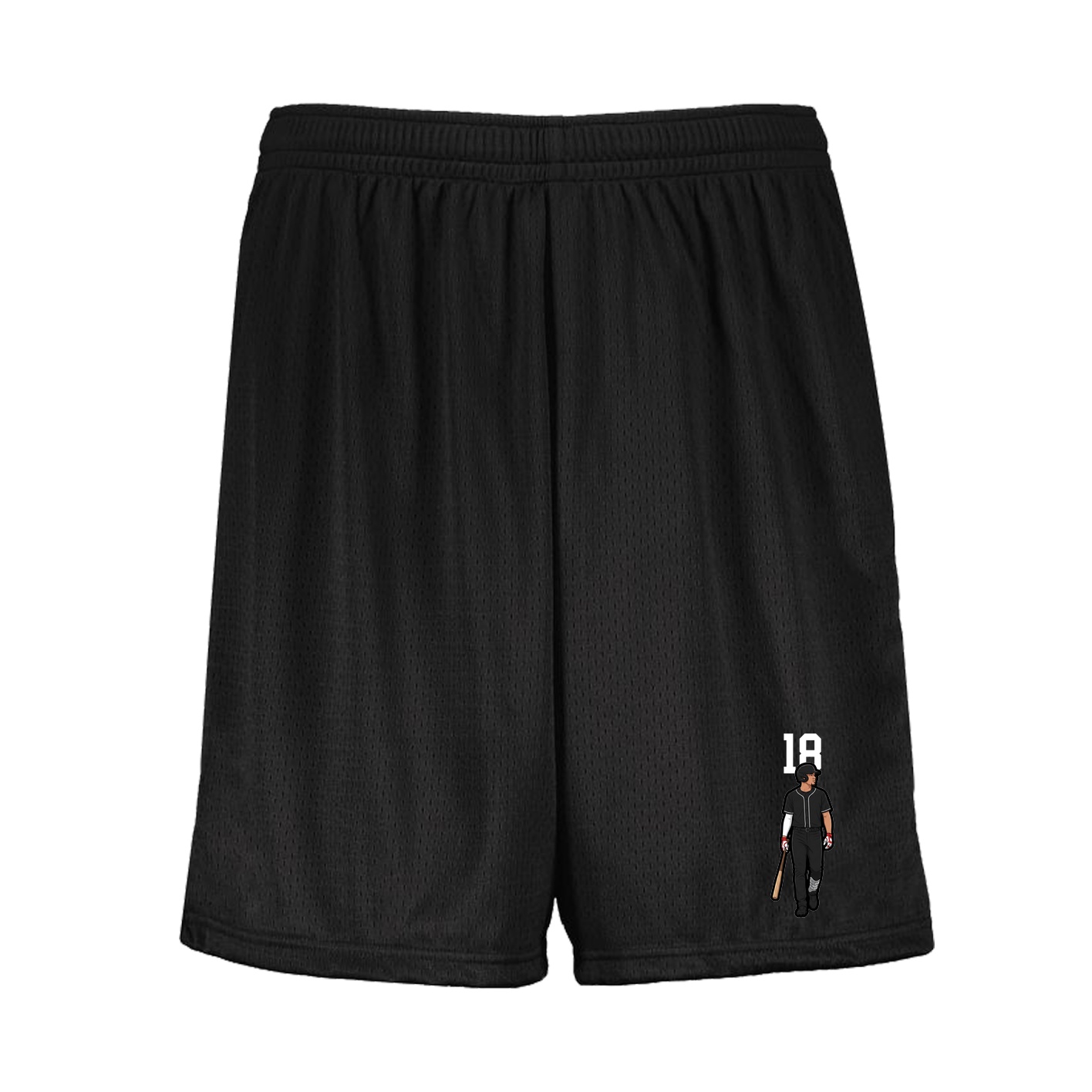 Shorts — Number Top in Black