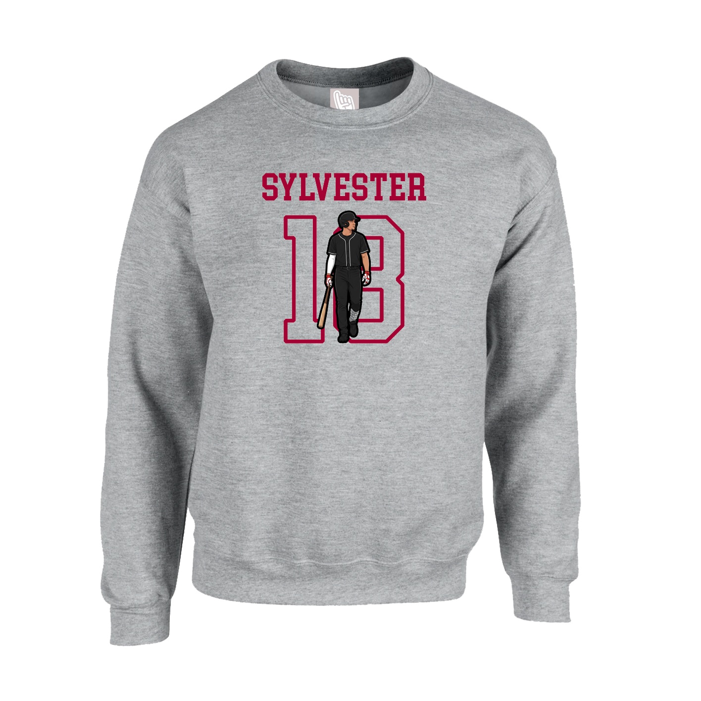 Fleece Crew — Shirsey in Grey