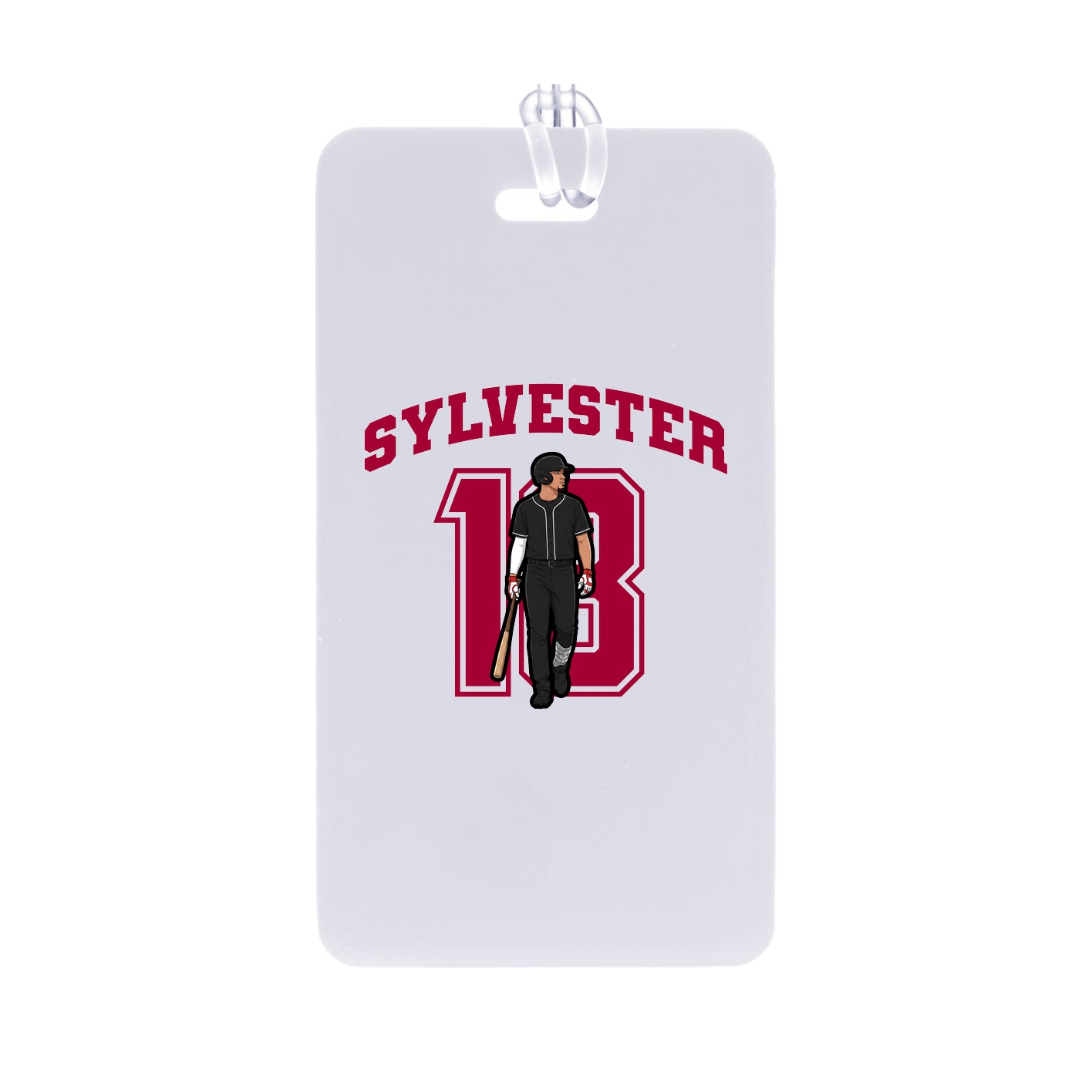 Bag Tag — Number in Classic