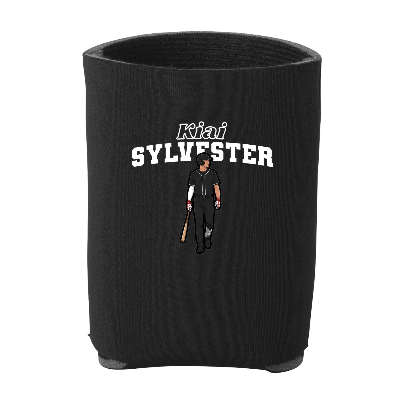 Can Holder — Name Arch in Black