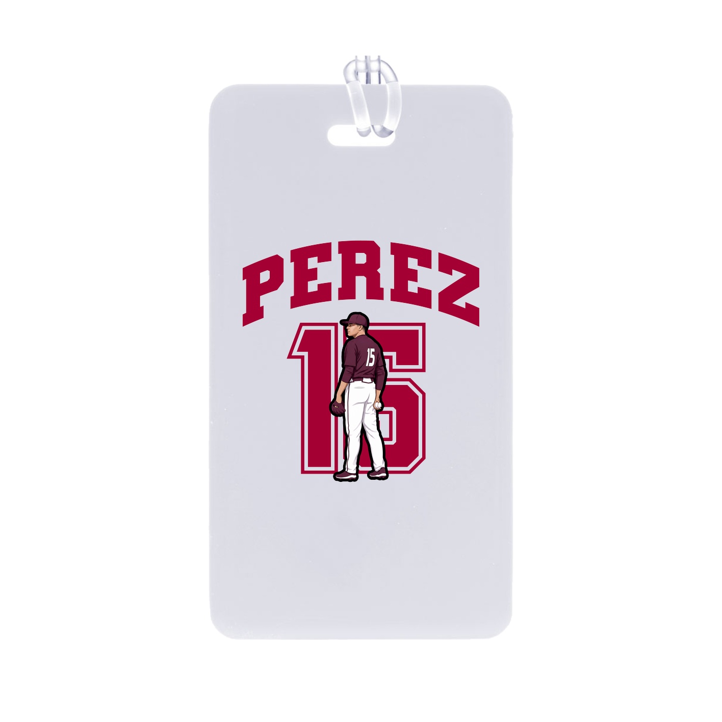 Bag Tag — Number in Classic