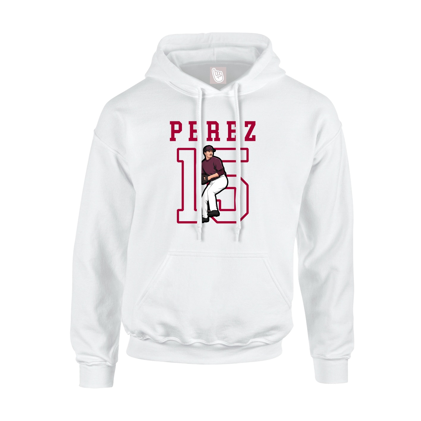 Hoodie — Shirsey in White