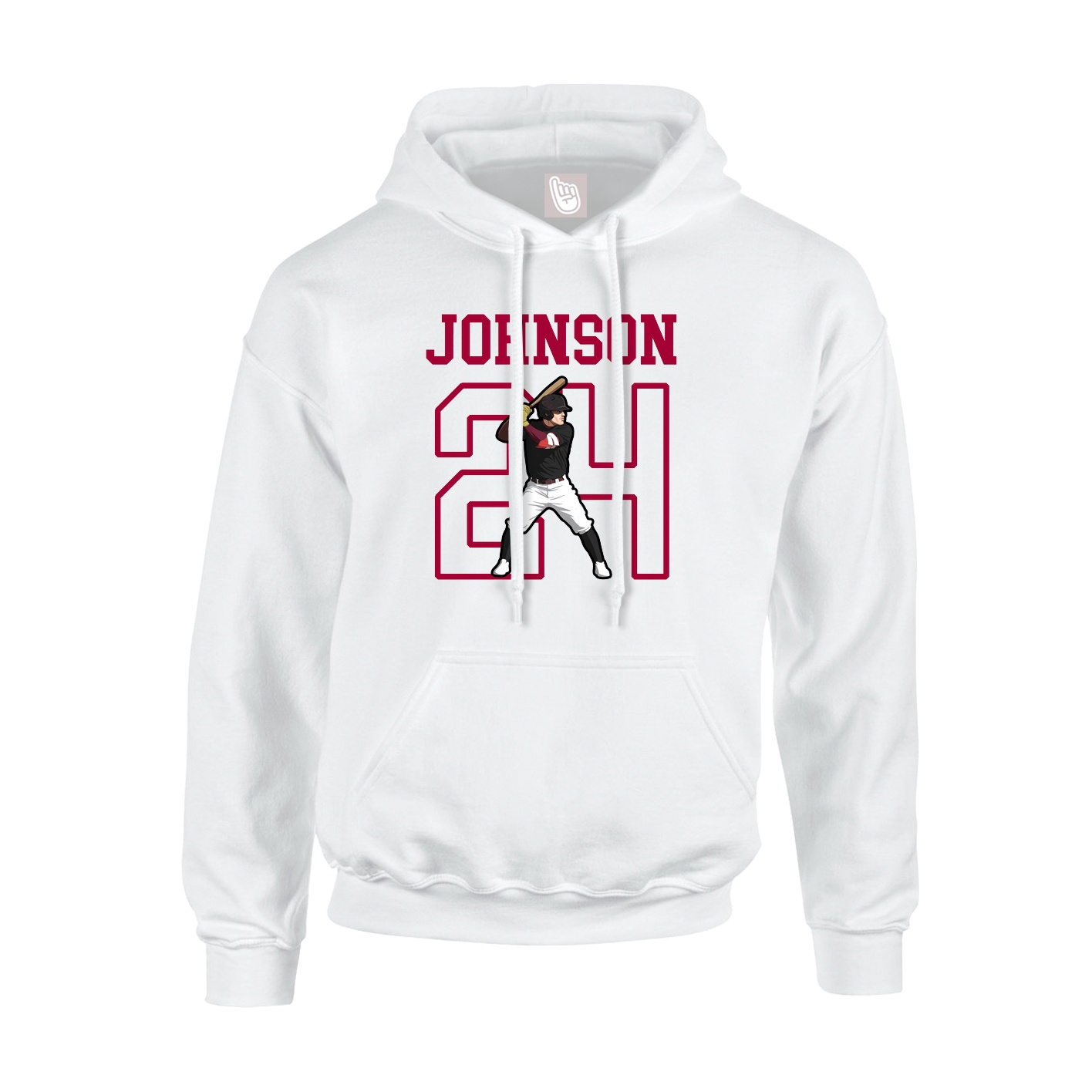 Youth Hoodie — Shirsey in White