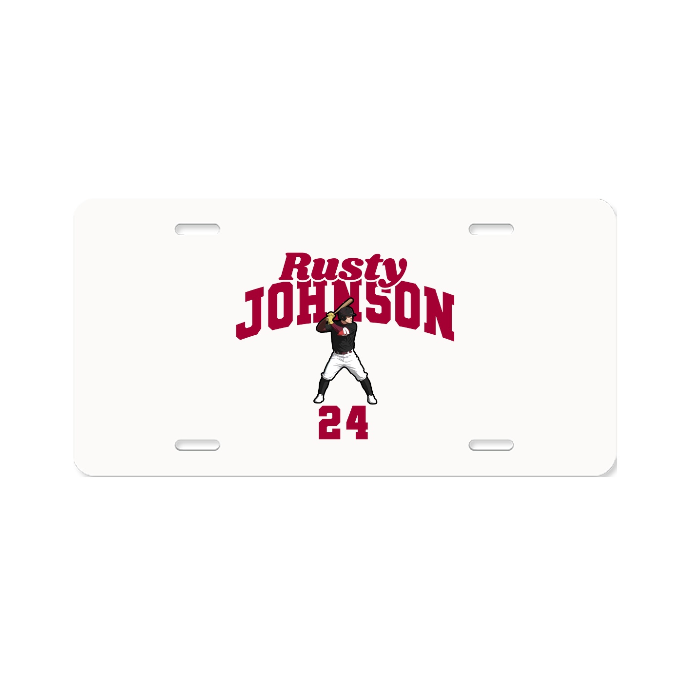 License Plate — Signature Arch in Classic