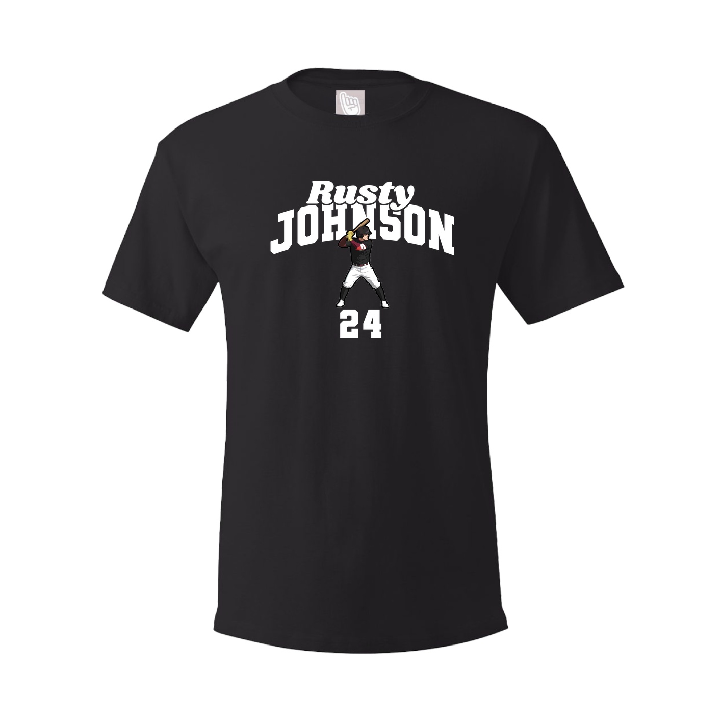 Tee — Signature Arch in Black