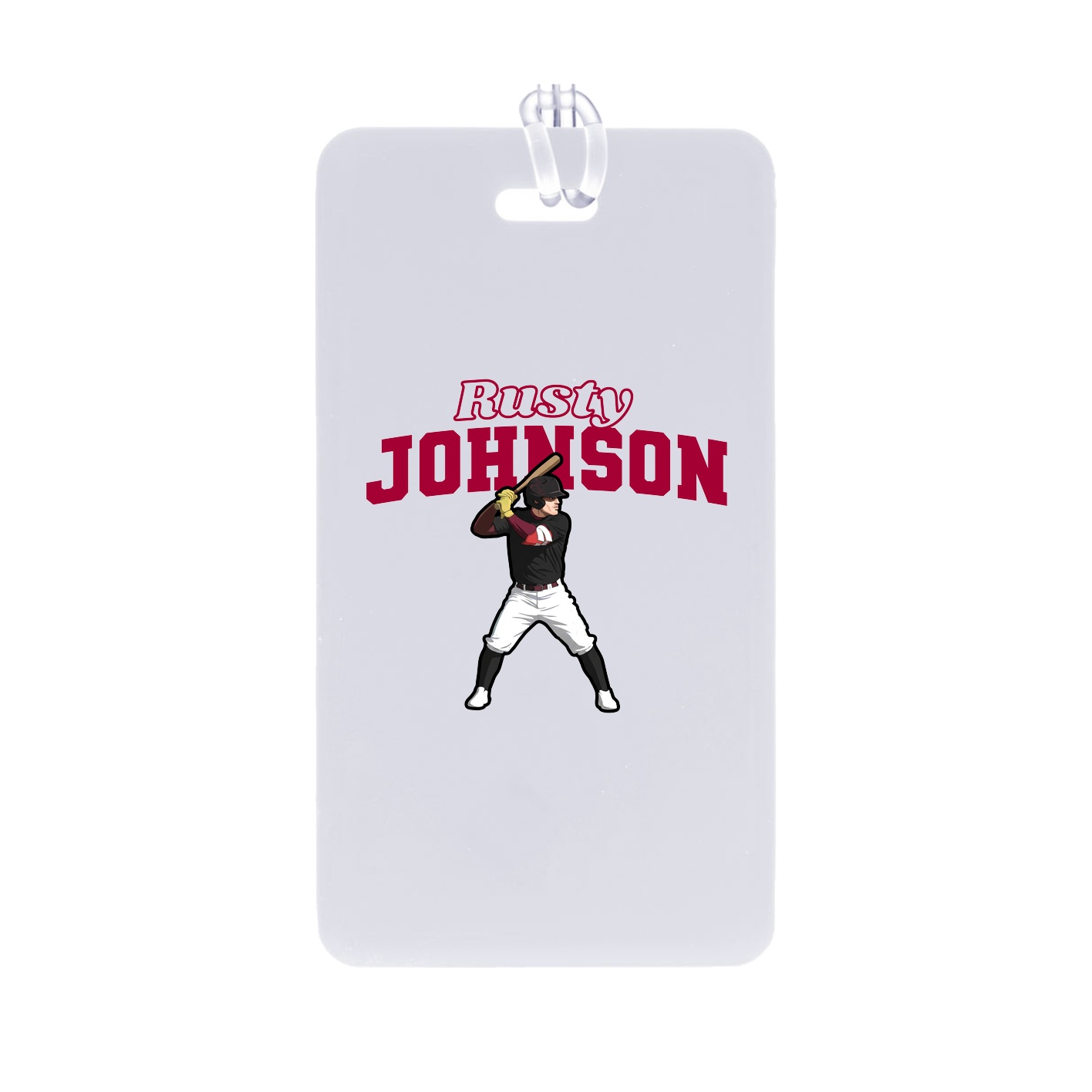 Bag Tag — Name Arch in Classic
