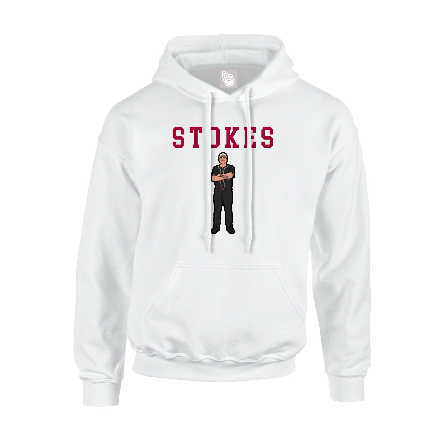 Hoodie — Shirsey in White